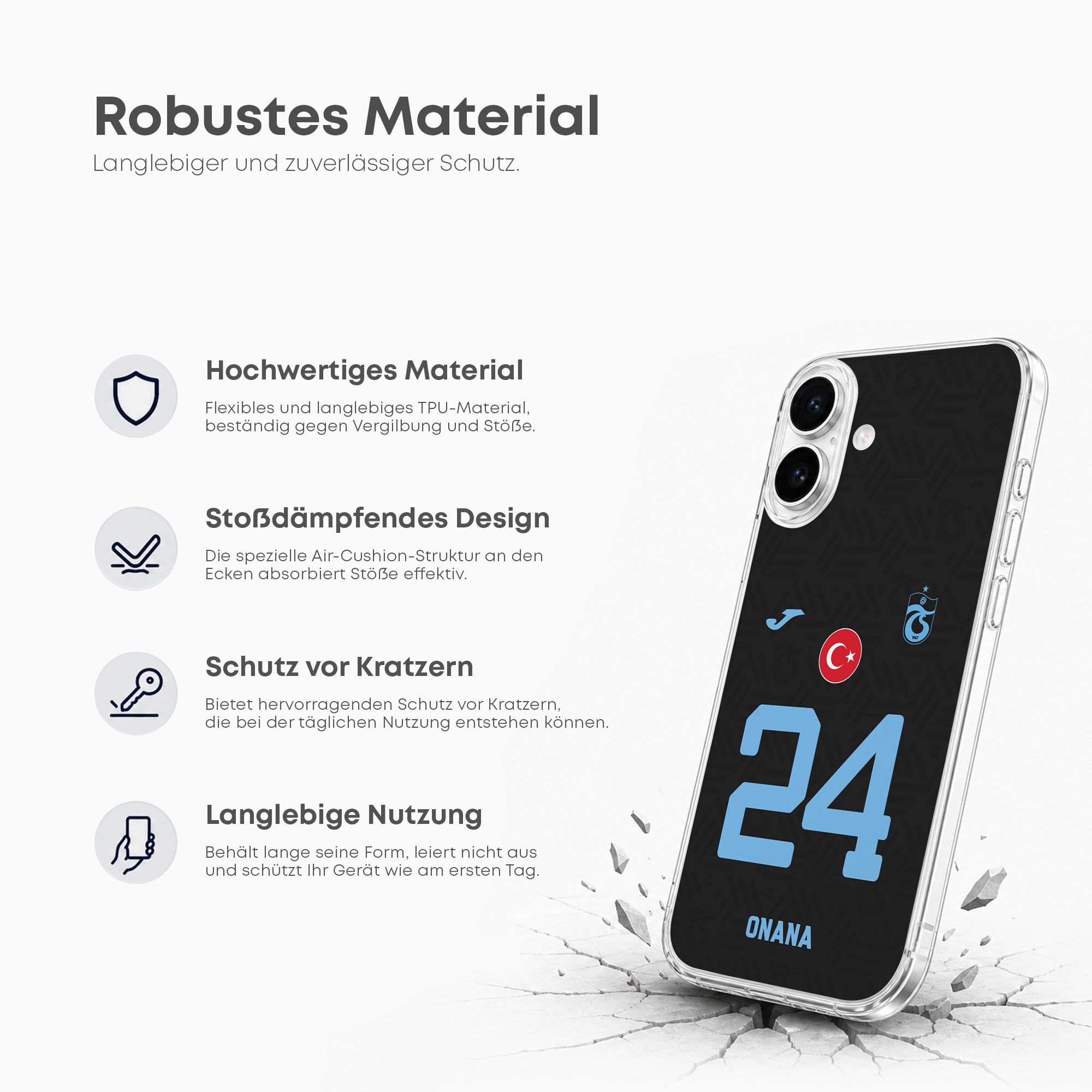 Personalized Trabzonspor phone case 2026