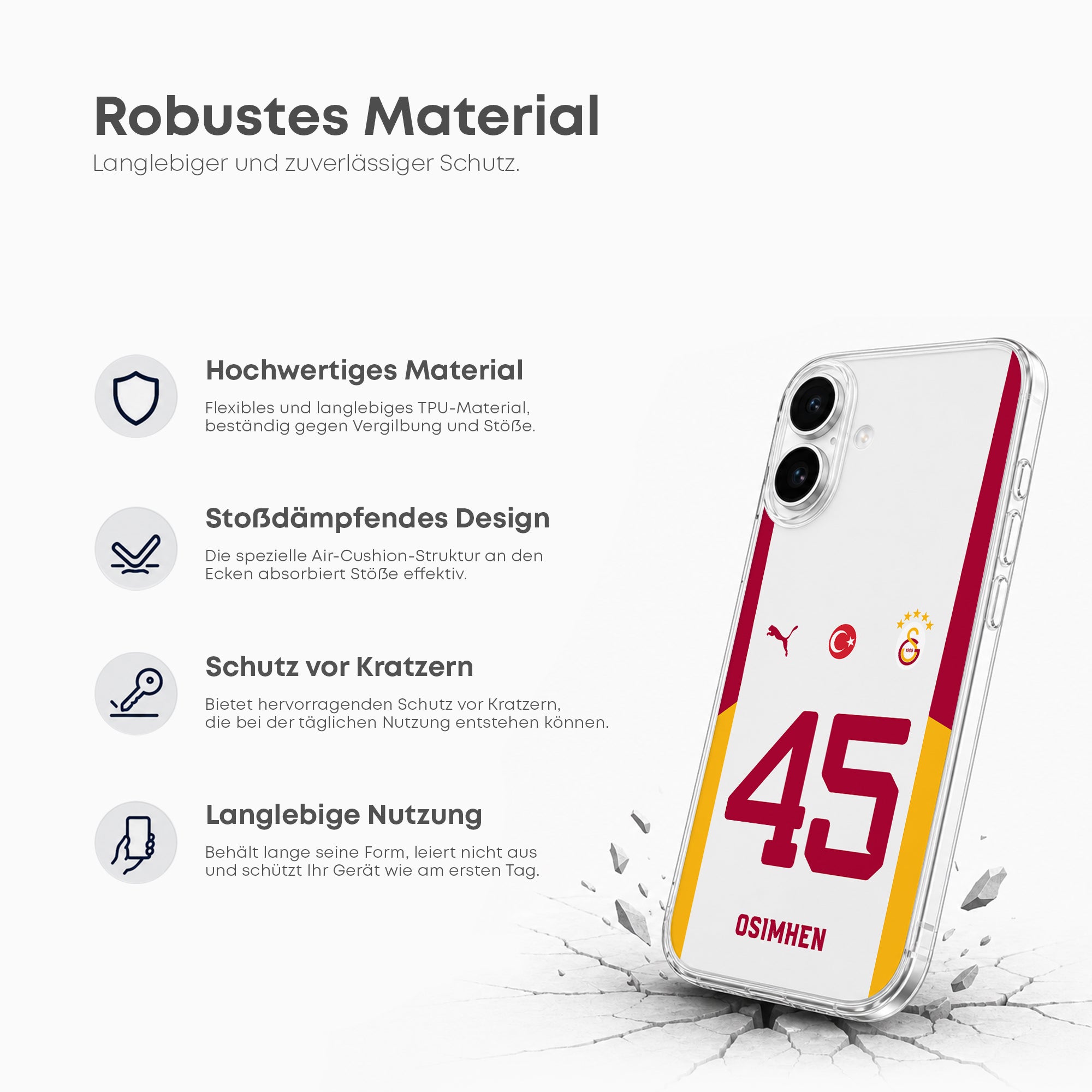 Personalized Galatasaray phone case 2026