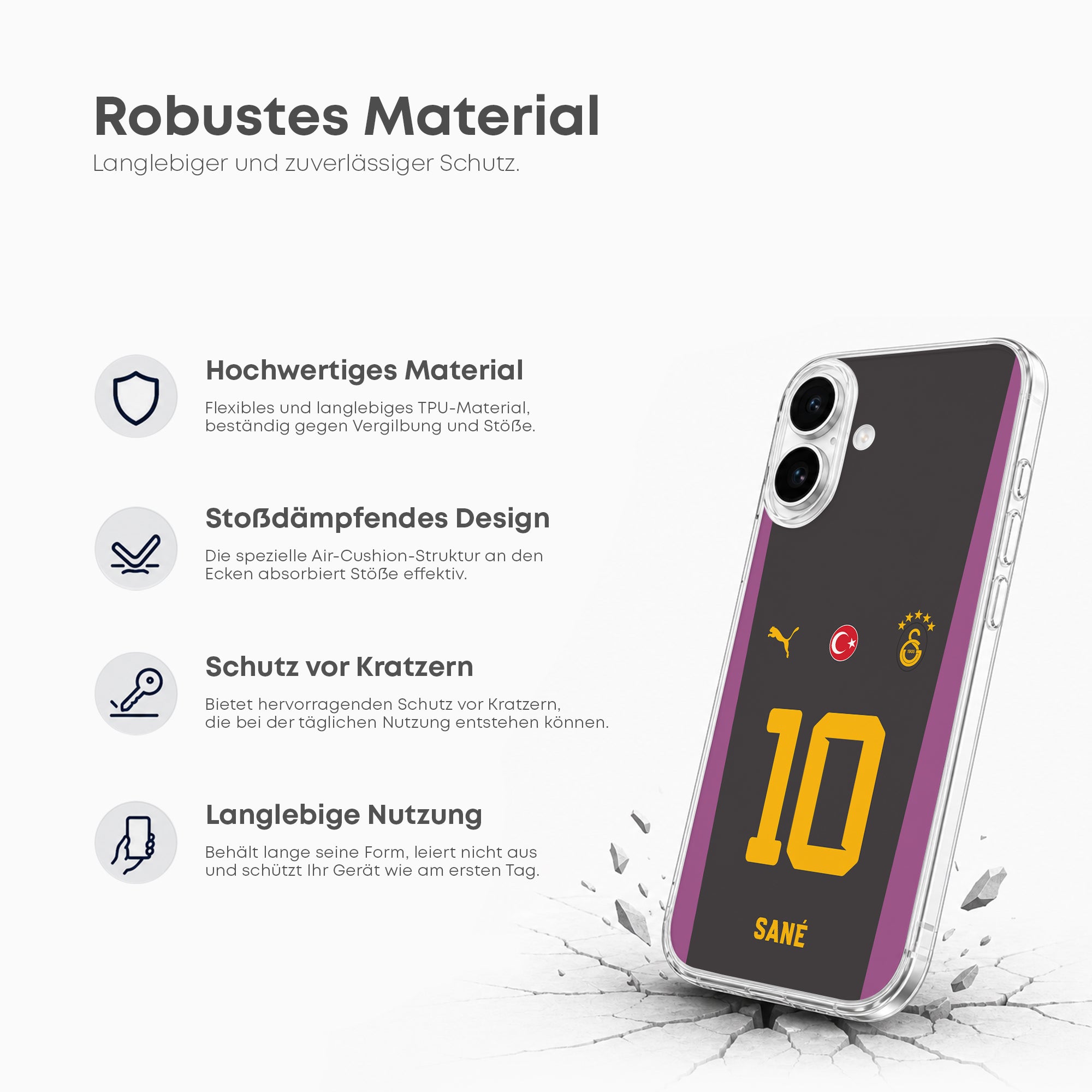 Personalized Galatasaray phone case 2026