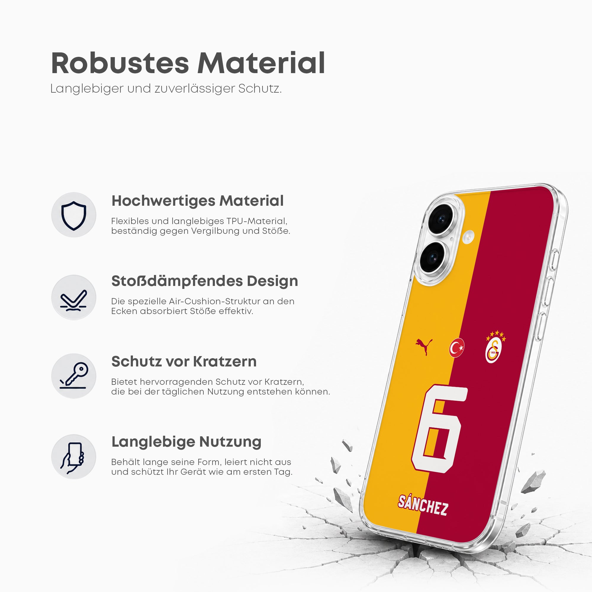 Personalized Galatasaray phone case 2026