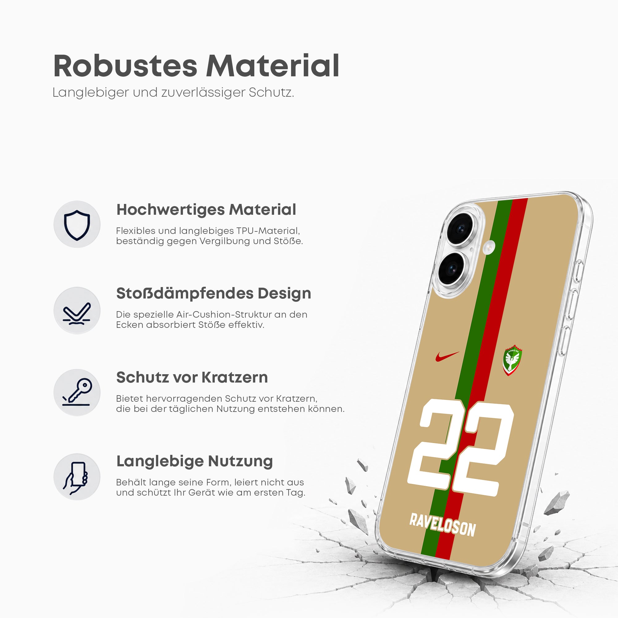 Coque de téléphone Besiktas personnalisée 2023