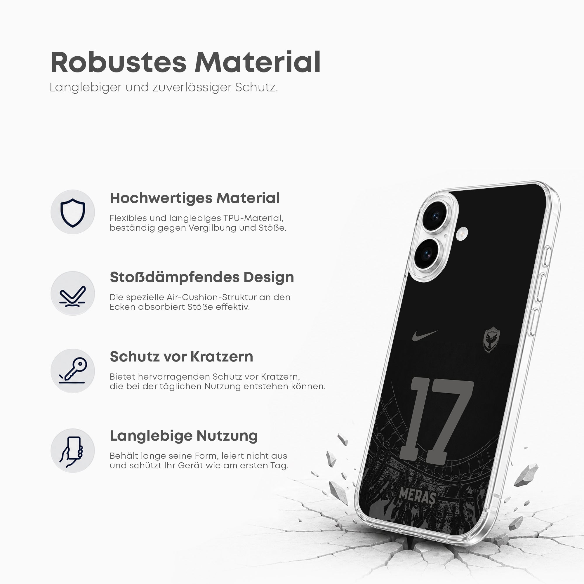 Coque de téléphone Besiktas personnalisée 2023