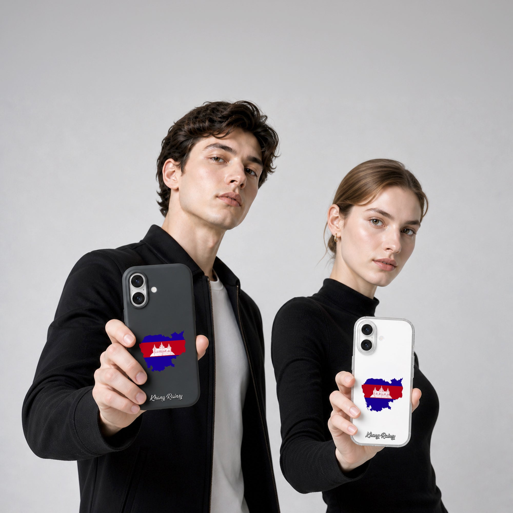 Handyhüllen mit Flagge - KAMBODSCHA - 1instaphone
