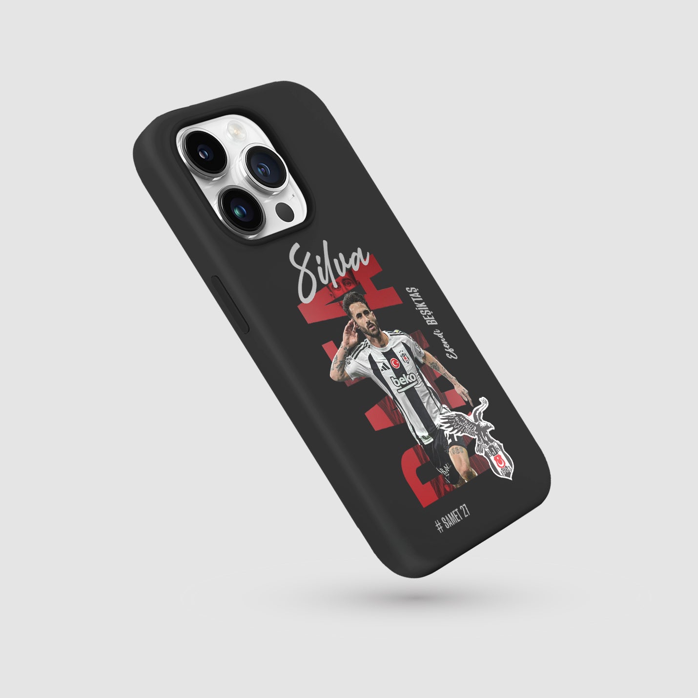 Besiktas Hülle mit Wunschname Sergen (Kopya) - 1instaphone