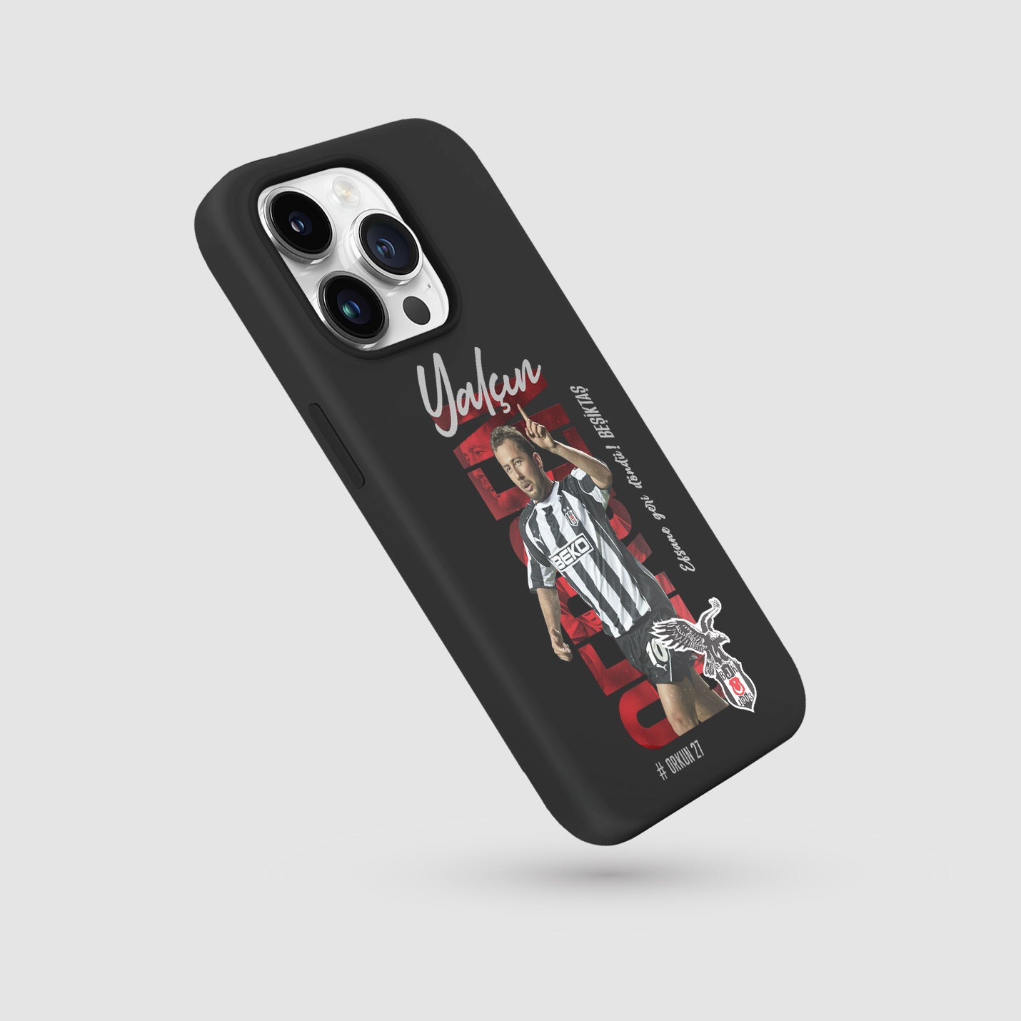 Besiktas Hülle mit Wunschname Sergen - 1instaphone