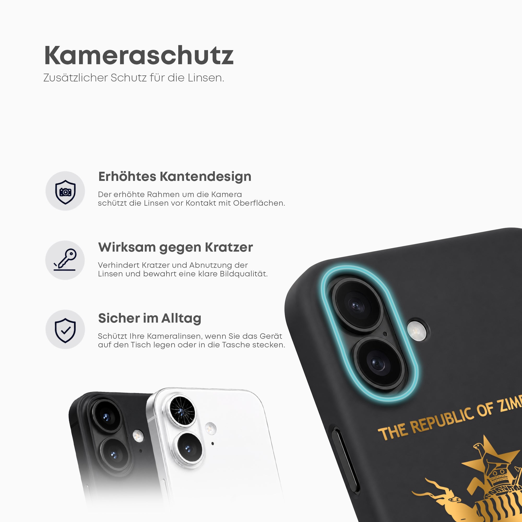 Handyhüllen mit Reisepass - Simbabwe - 1instaphone