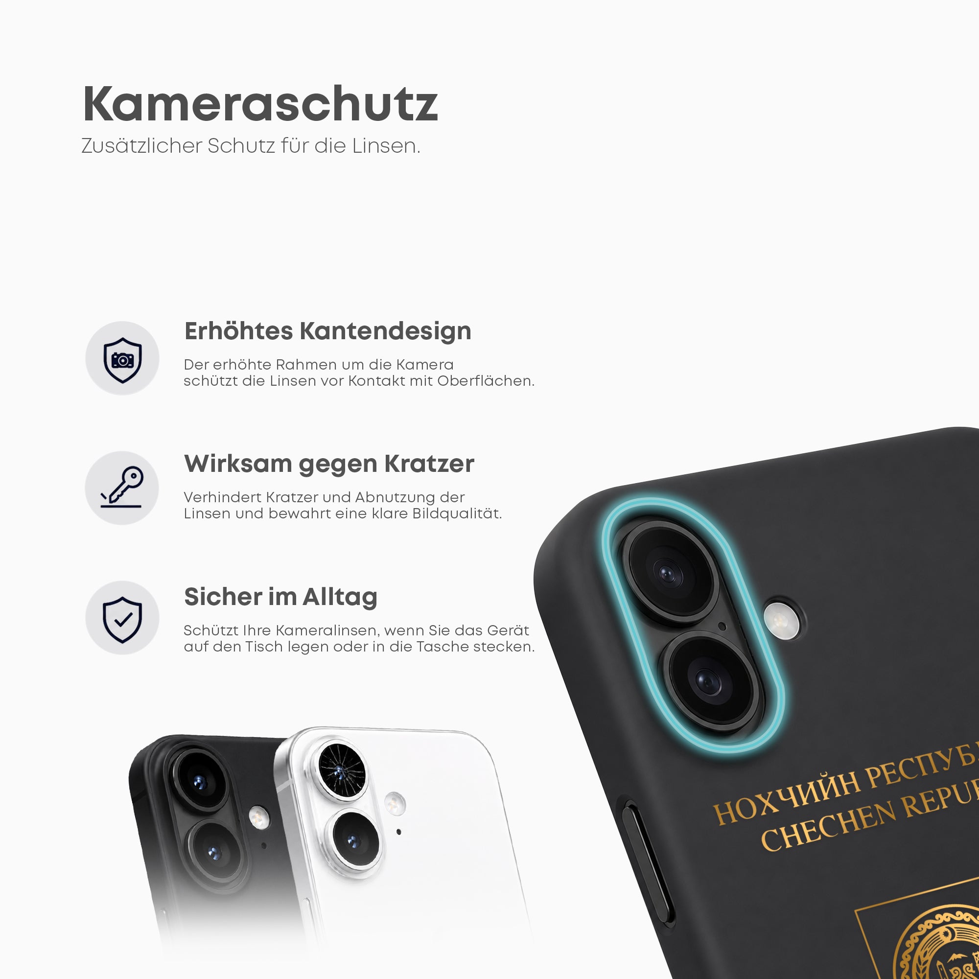 Handyhüllen mit Reisepass - Tschetschenien Chechen - 1instaphone