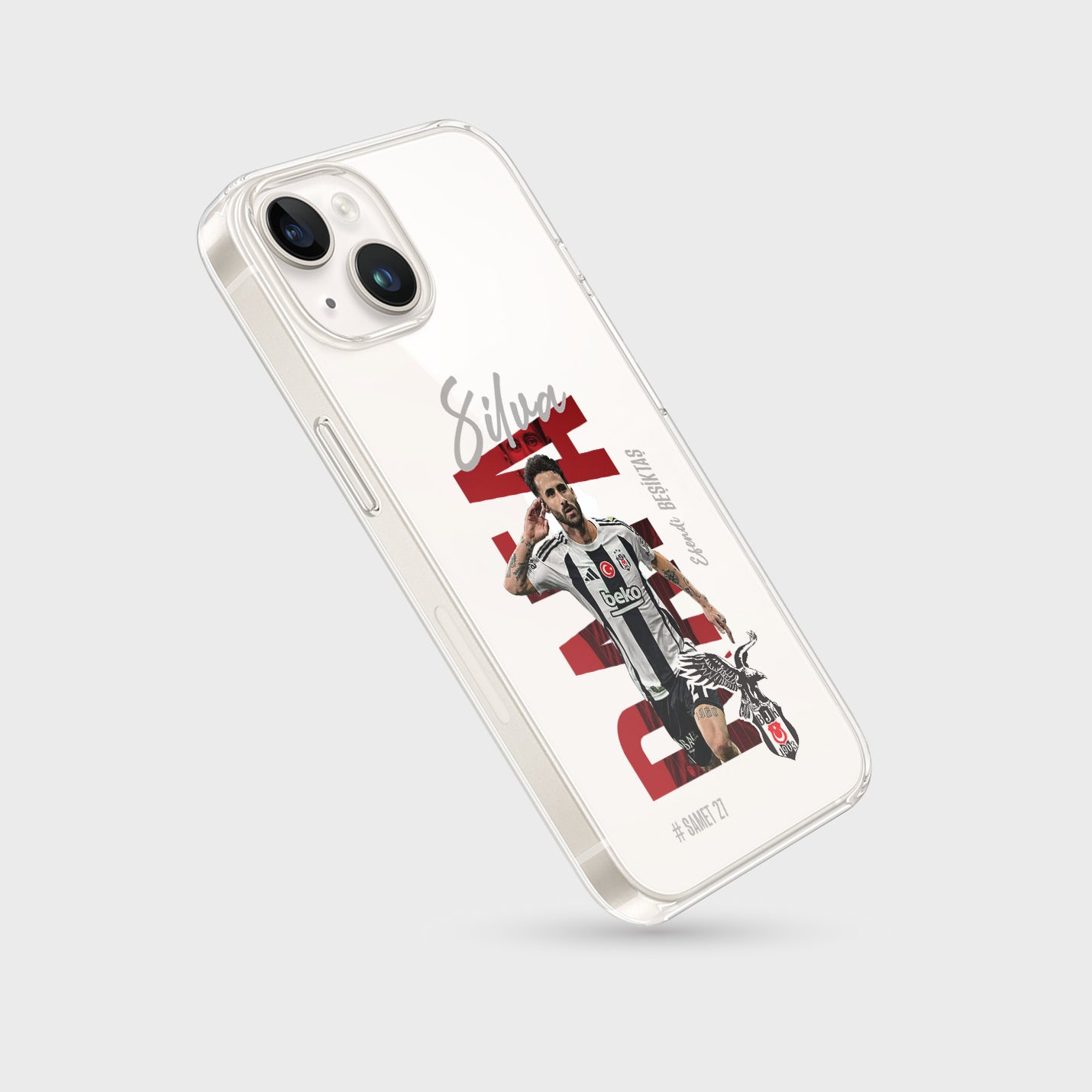 Besiktas Hülle mit Wunschname Sergen (Kopya) - 1instaphone