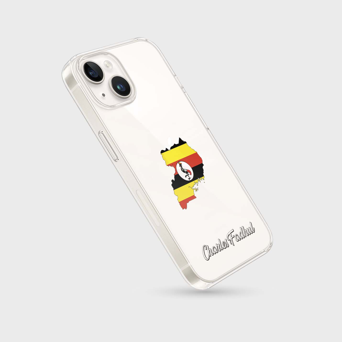 Handyhüllen mit Flagge - Uganda - 1instaphone
