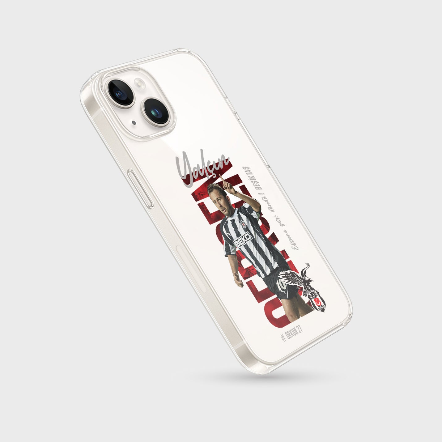 Besiktas Hülle mit Wunschname Sergen - 1instaphone