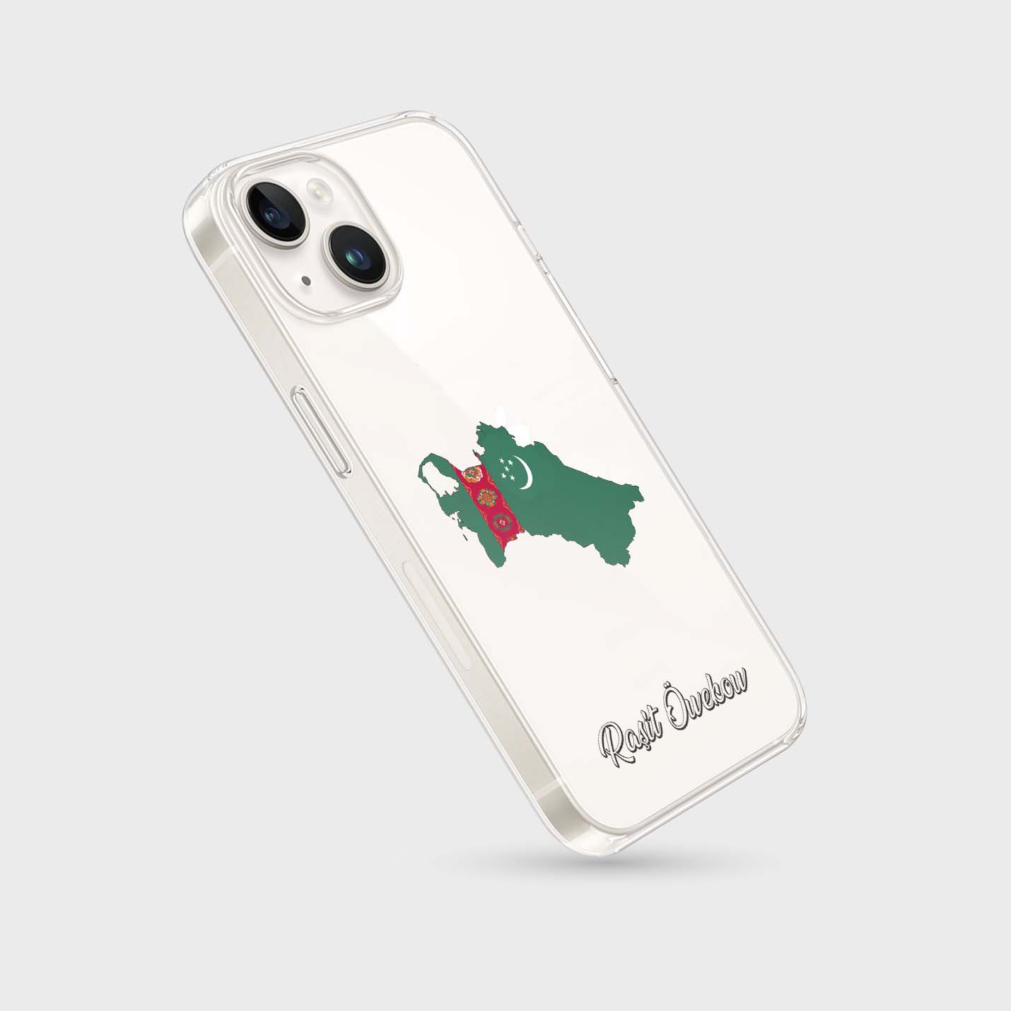 Handyhüllen mit Flagge - TURKMENISTAN - 1instaphone