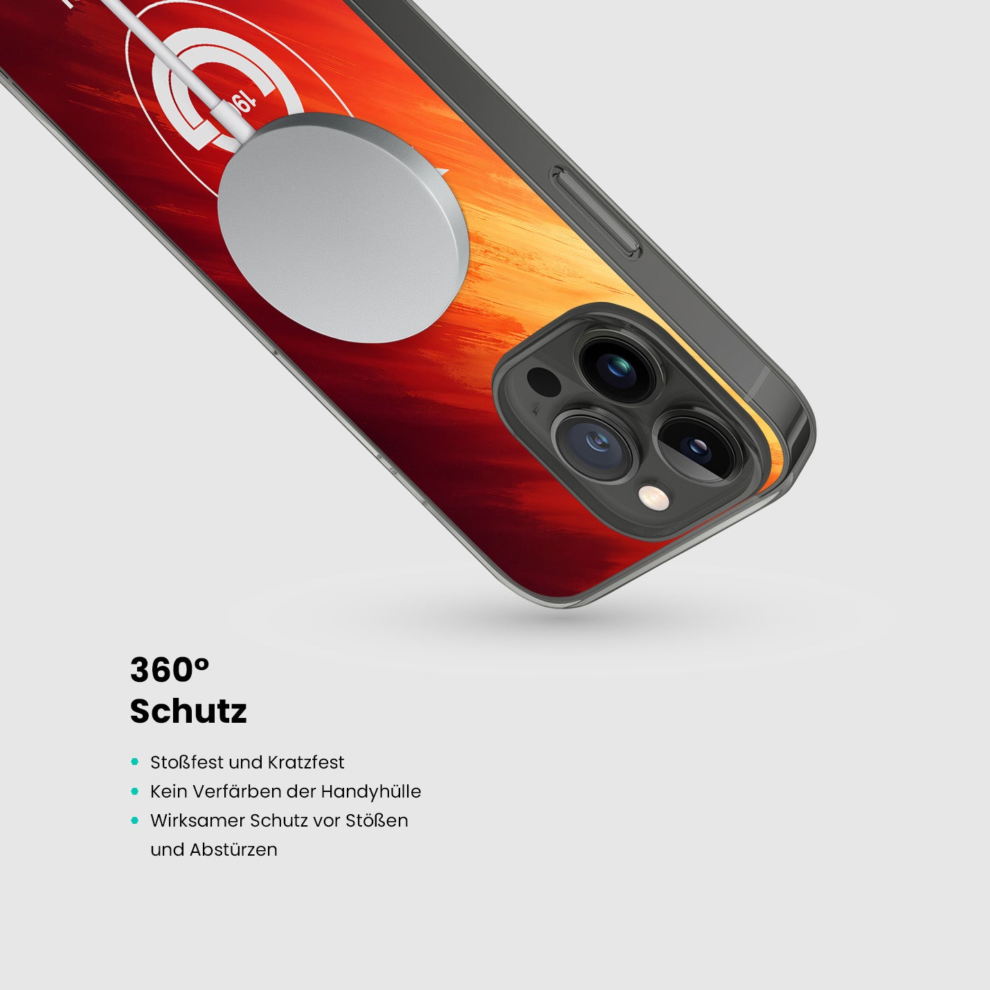 Personalisierte Galatasaray Handyhülle - Şampiyon 2025 Inferno Champion