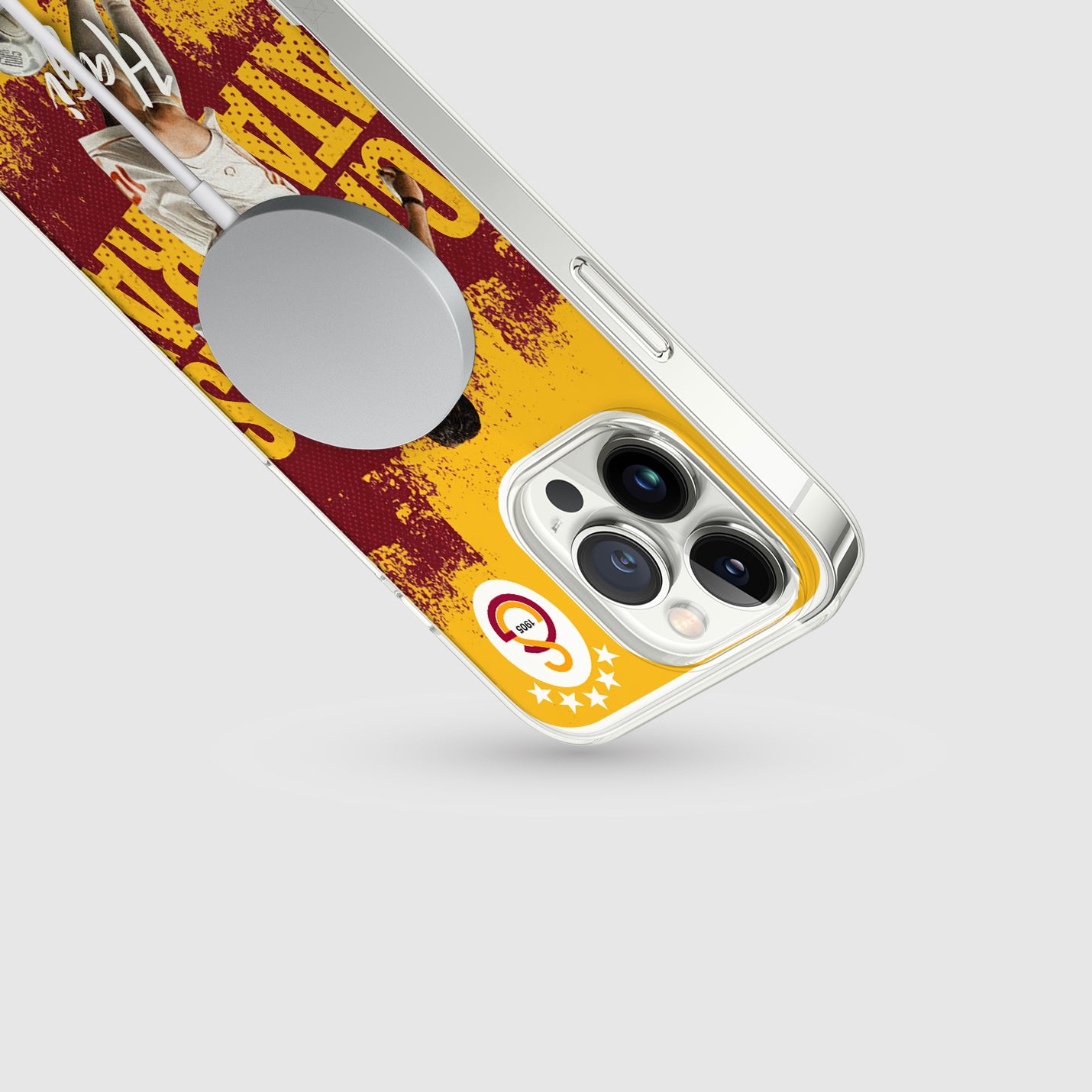 Personalisierte Galatasaray Handyhülle - Şampiyon 2025  Streifen Gold Rot Logo (Kopya) (Kopya) (Kopya) (Kopya) (Kopya) (Kopya) - 1instaphone