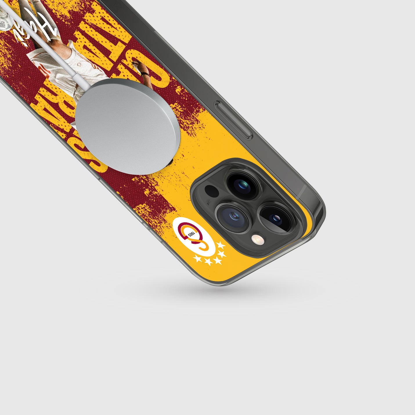 Personalisierte Galatasaray Handyhülle - Şampiyon 2025  Streifen Gold Rot Logo (Kopya) (Kopya) (Kopya) (Kopya) (Kopya) (Kopya) - 1instaphone