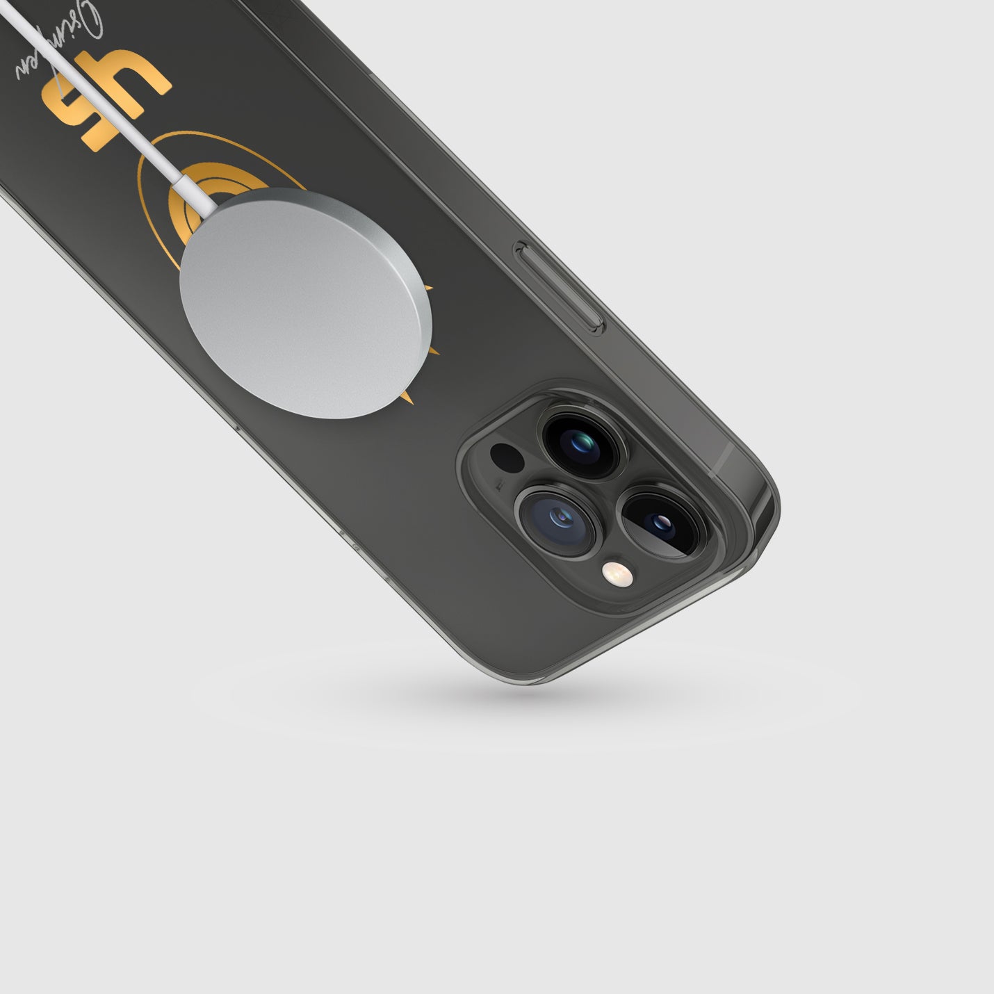 Personalisierte Galatasaray Handyhülle - Şampiyon 2025 Gold Logo - 1instaphone