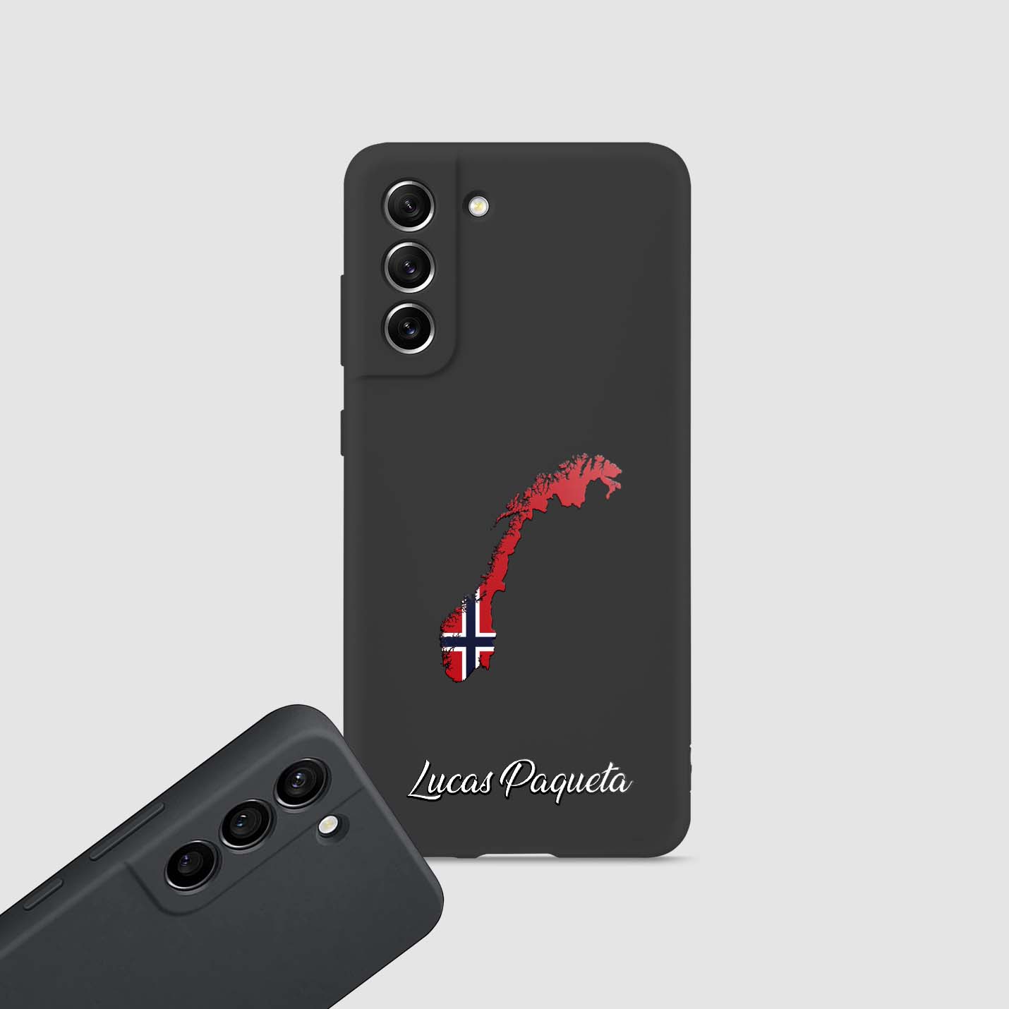Handyhüllen mit Flagge - NORWEGEN - 1instaphone
