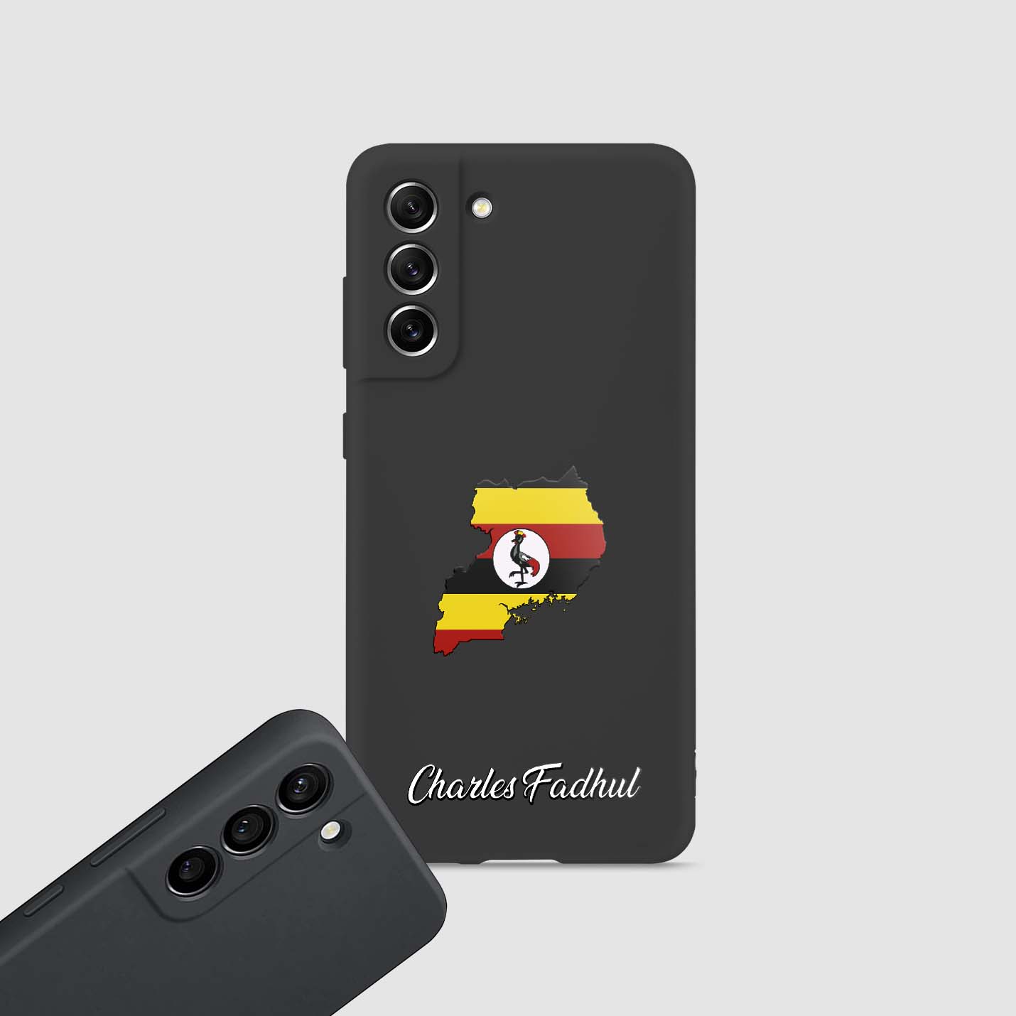Handyhüllen mit Flagge - Uganda
