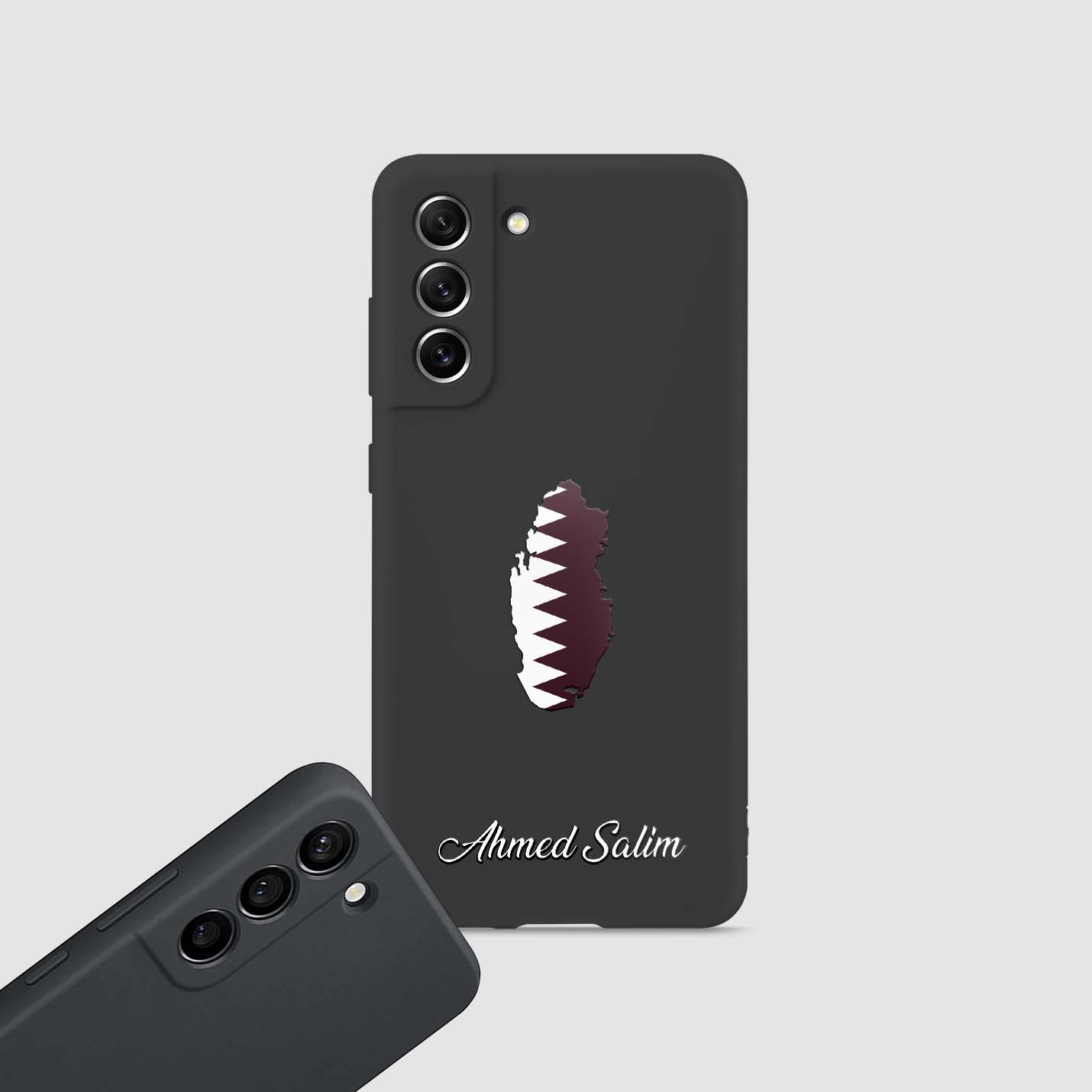 Handyhüllen mit Flagge - Katar - 1instaphone