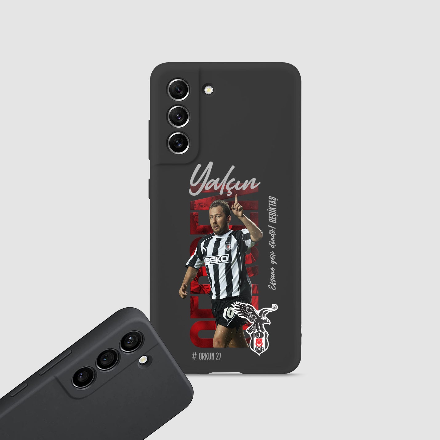 Besiktas Hülle mit Wunschname Sergen - 1instaphone