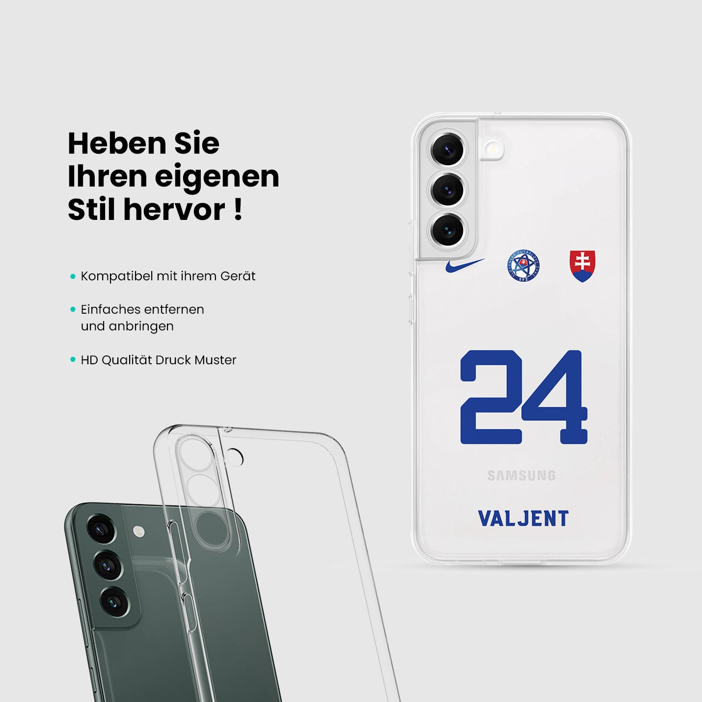 Slowakei Handyhülle EM 2024 - 1instaphone