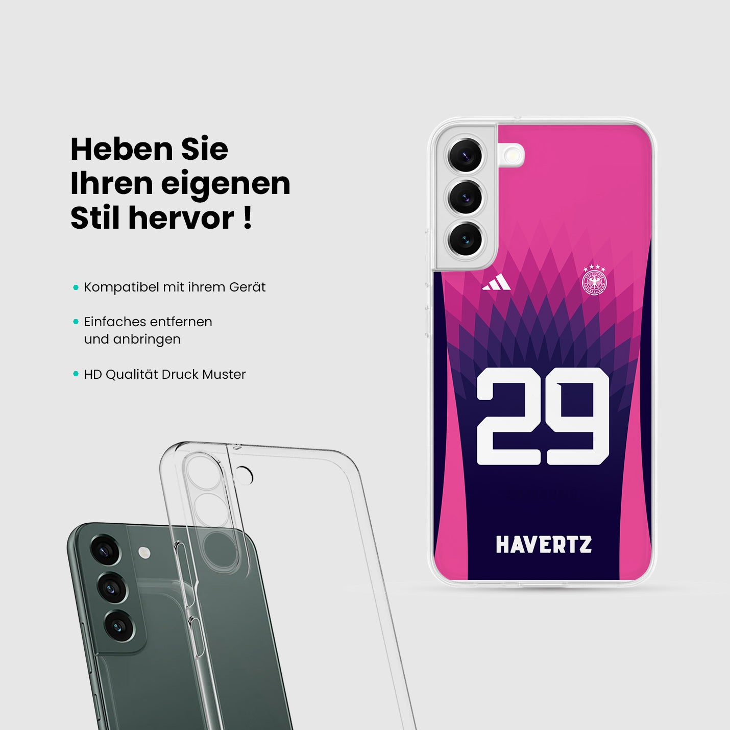 Deutschland Handyhülle EM 2024 - 1instaphone