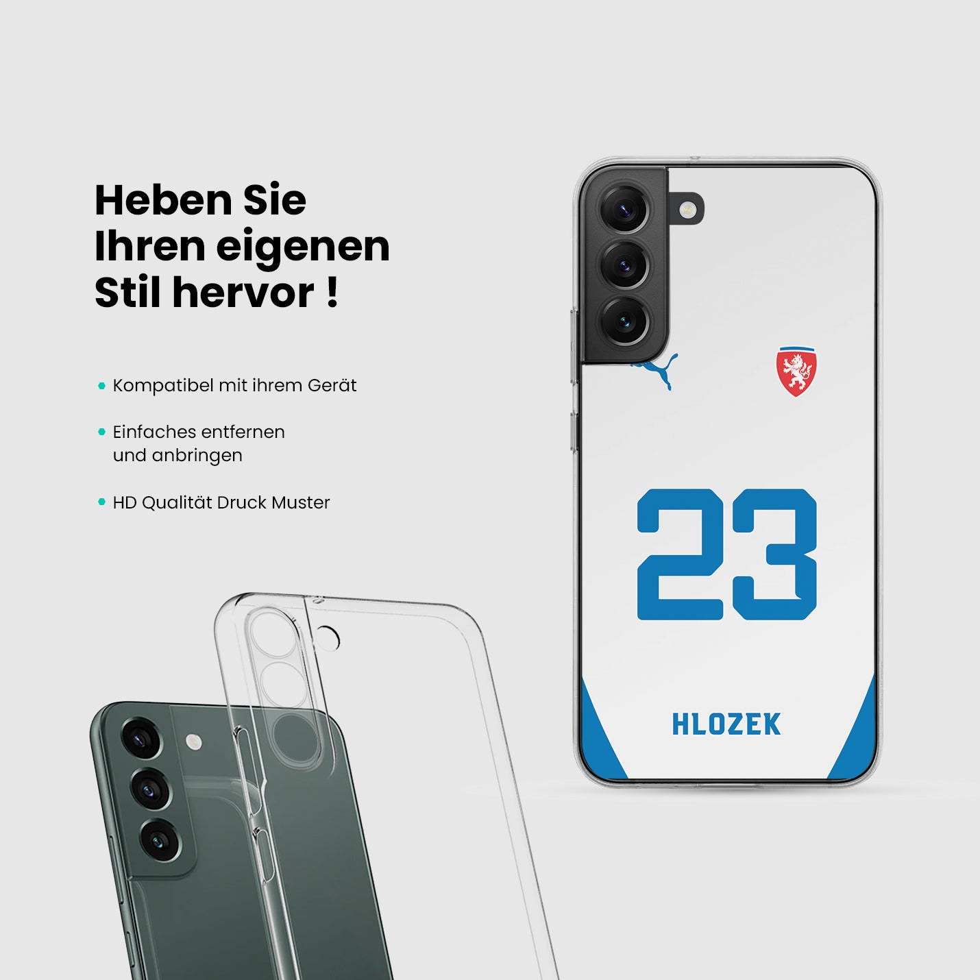 Tschechien Handyhülle EM 2024 - 1instaphone