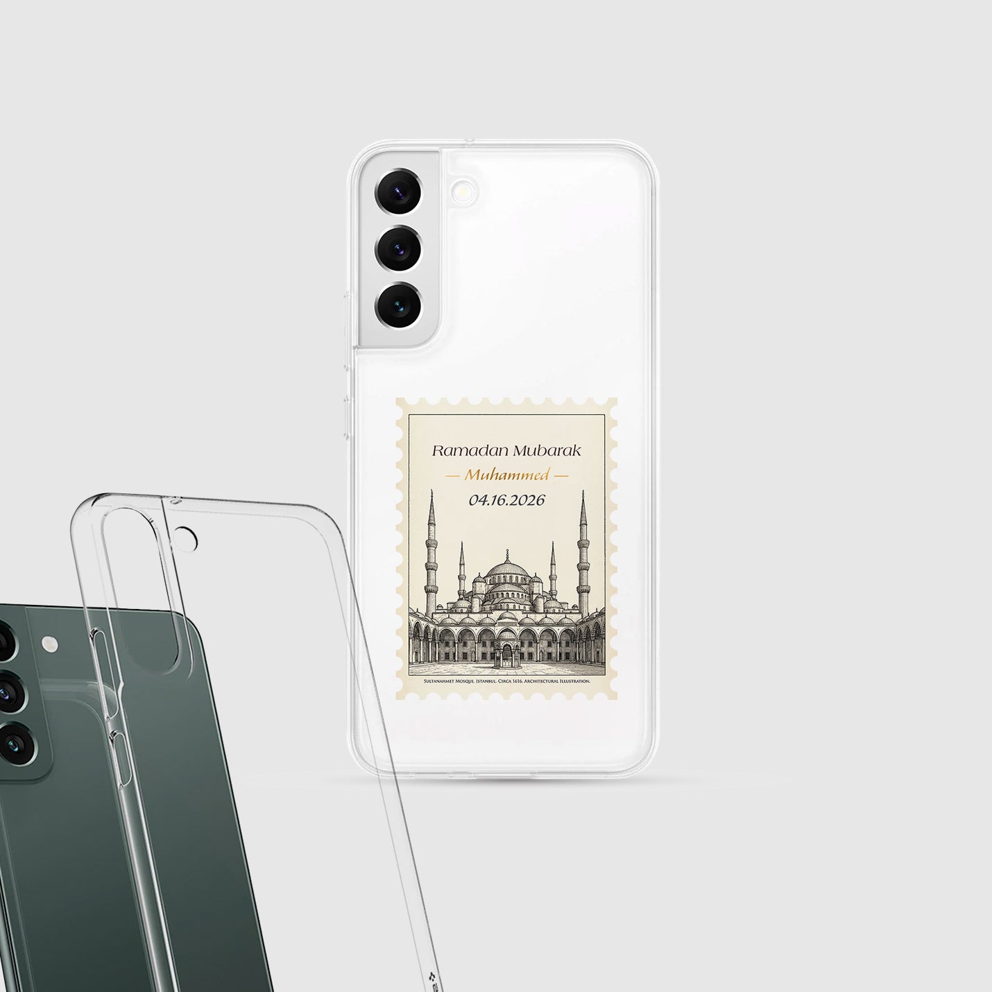 Ramadan Mubarak Sultanahmet Moschee Handyhülle – Türkei - 1instaphone