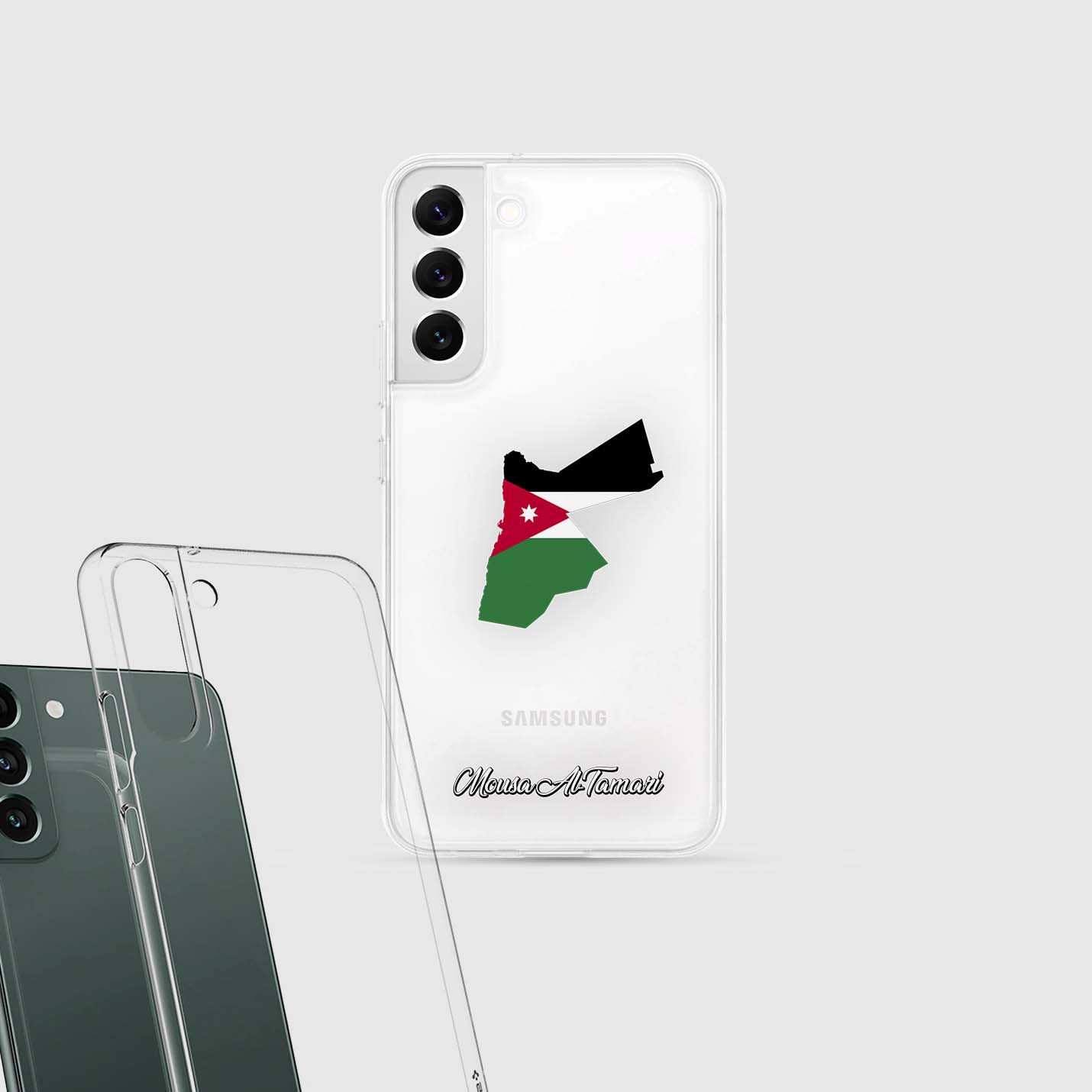 Handyhüllen mit Flagge - Jordanien - 1instaphone