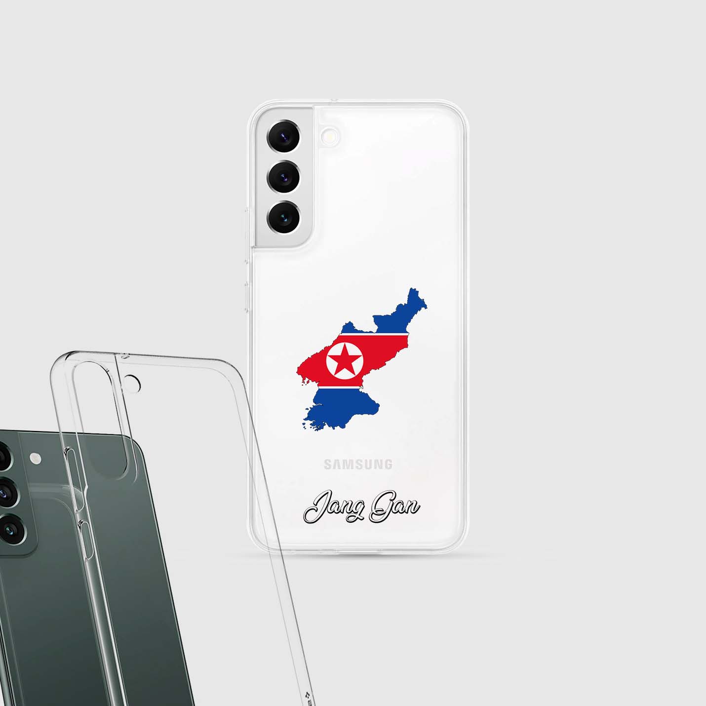 Handyhüllen mit Flagge - NORD KOREA - 1instaphone