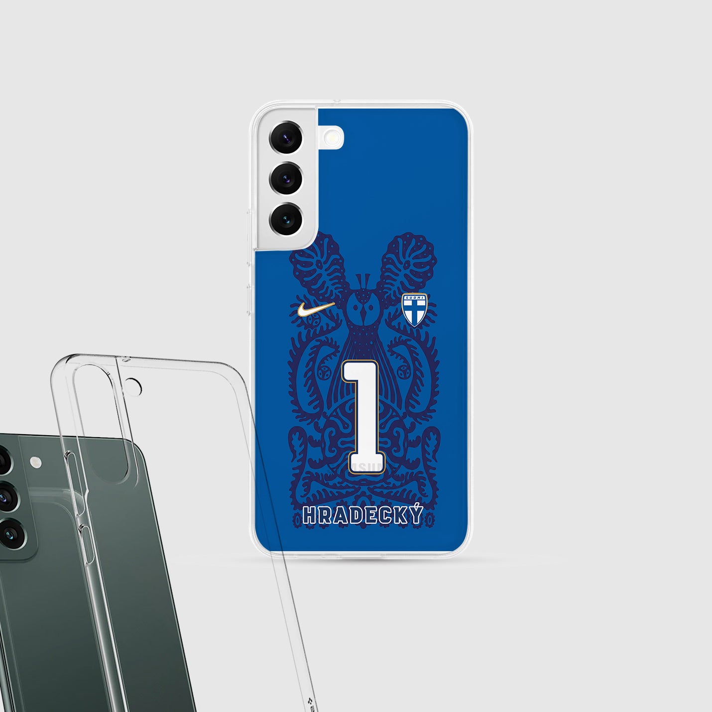 Finland  WM 2026 Handyhülle – Name & Nummer - 1instaphone