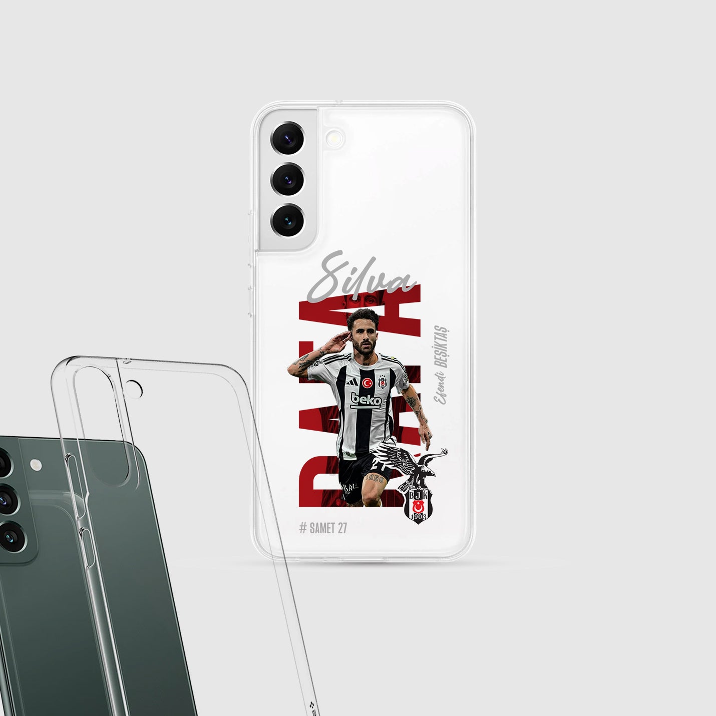 Besiktas Hülle mit Wunschname Sergen (Kopya) - 1instaphone