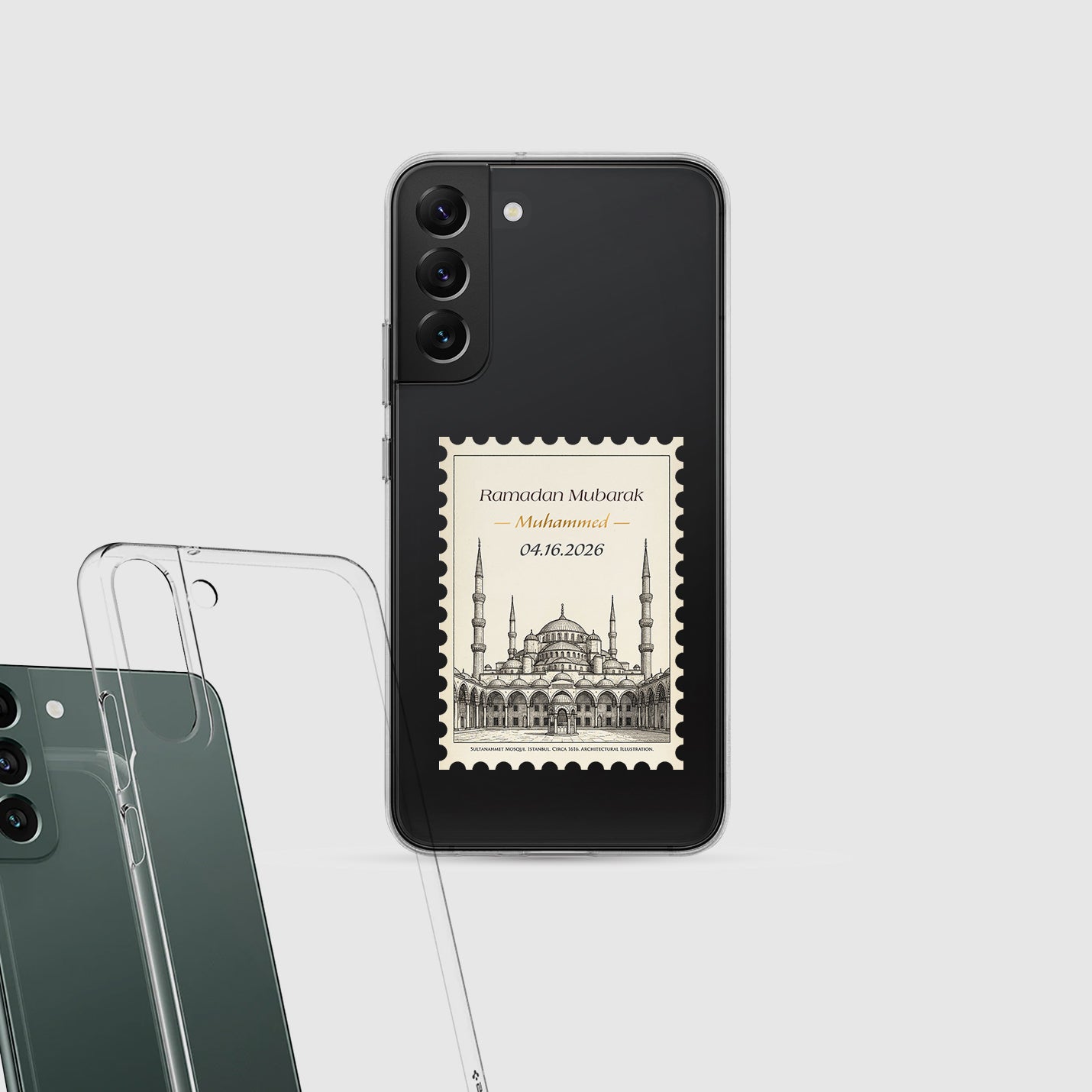 Ramadan Mubarak Sultanahmet Moschee Handyhülle – Türkei - 1instaphone