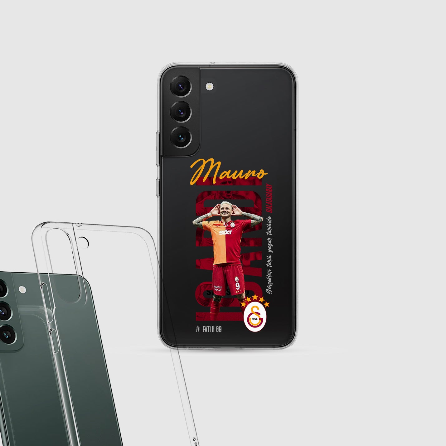 Personalisierte Galatasaray Handyhülle - Şampiyon 2025  Streifen Gold Rot Logo (Kopya) (Kopya) (Kopya) (Kopya) (Kopya) (Kopya) (Kopya) - 1instaphone