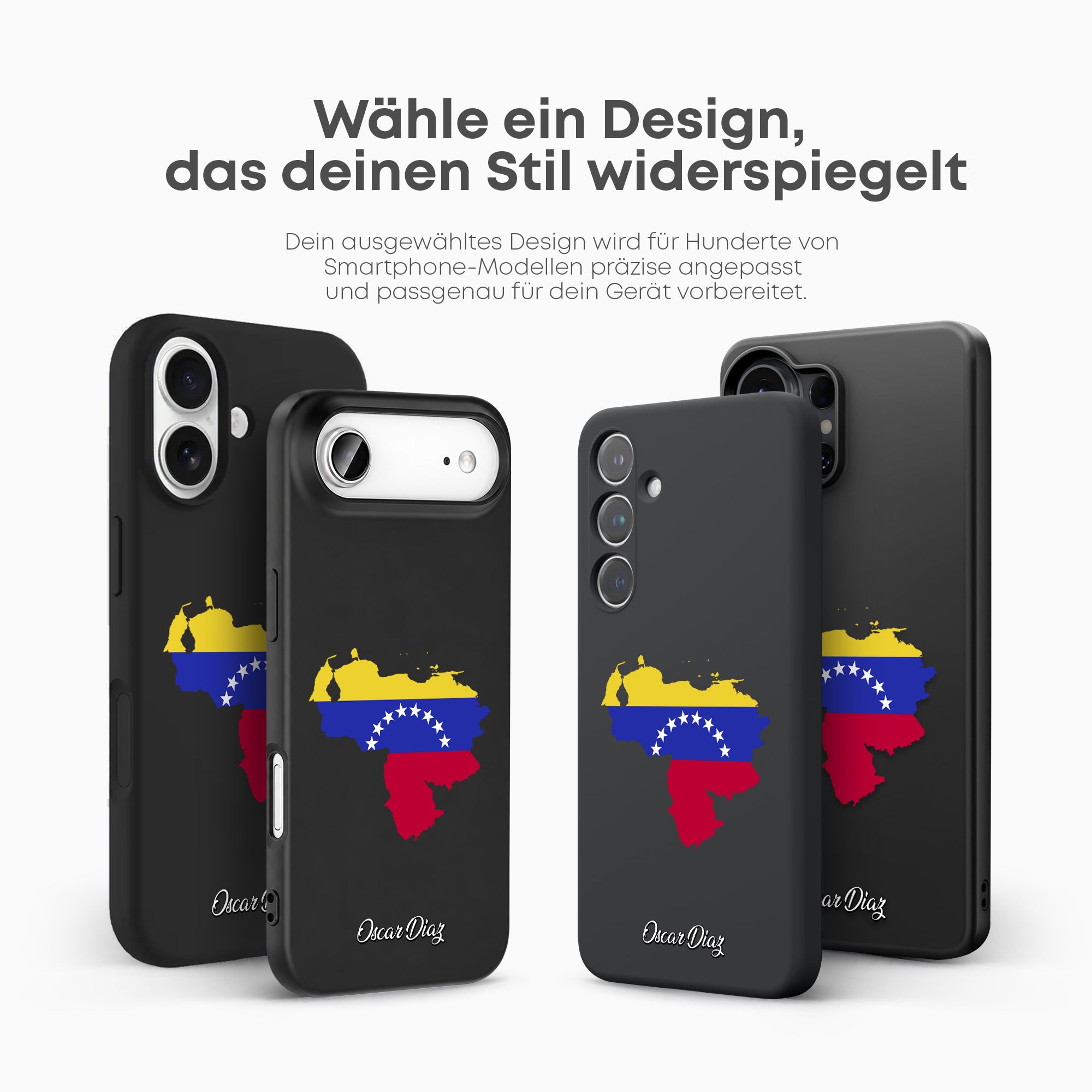 Handyhüllen mit Flagge - VENEZOLANISCH - 1instaphone