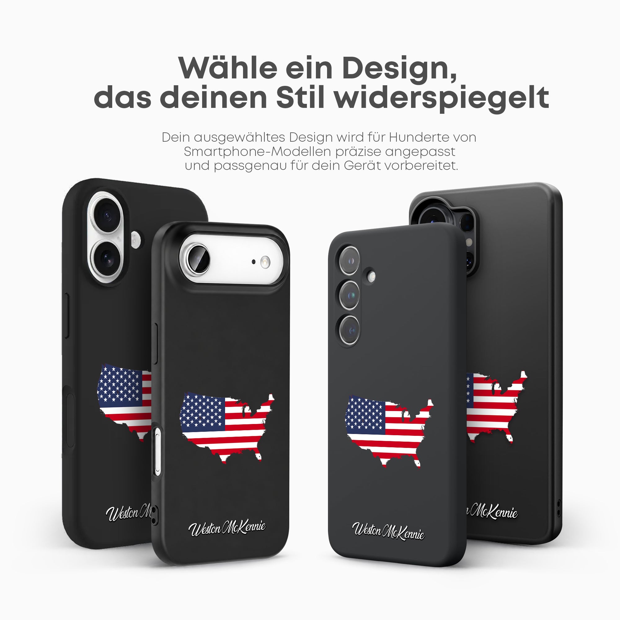 Handyhüllen mit Flagge - Amerika USA - 1instaphone