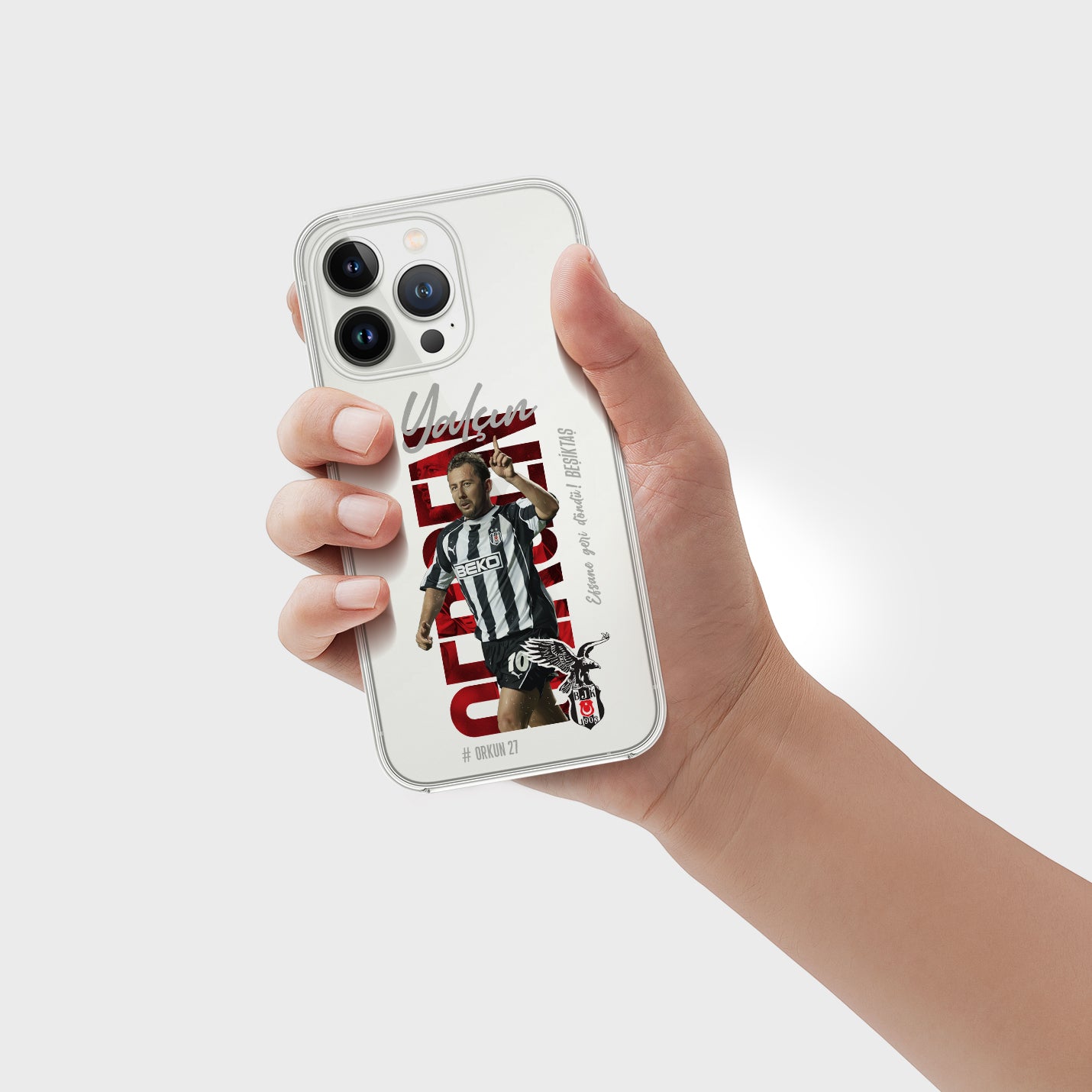 Besiktas Hülle mit Wunschname Sergen - 1instaphone