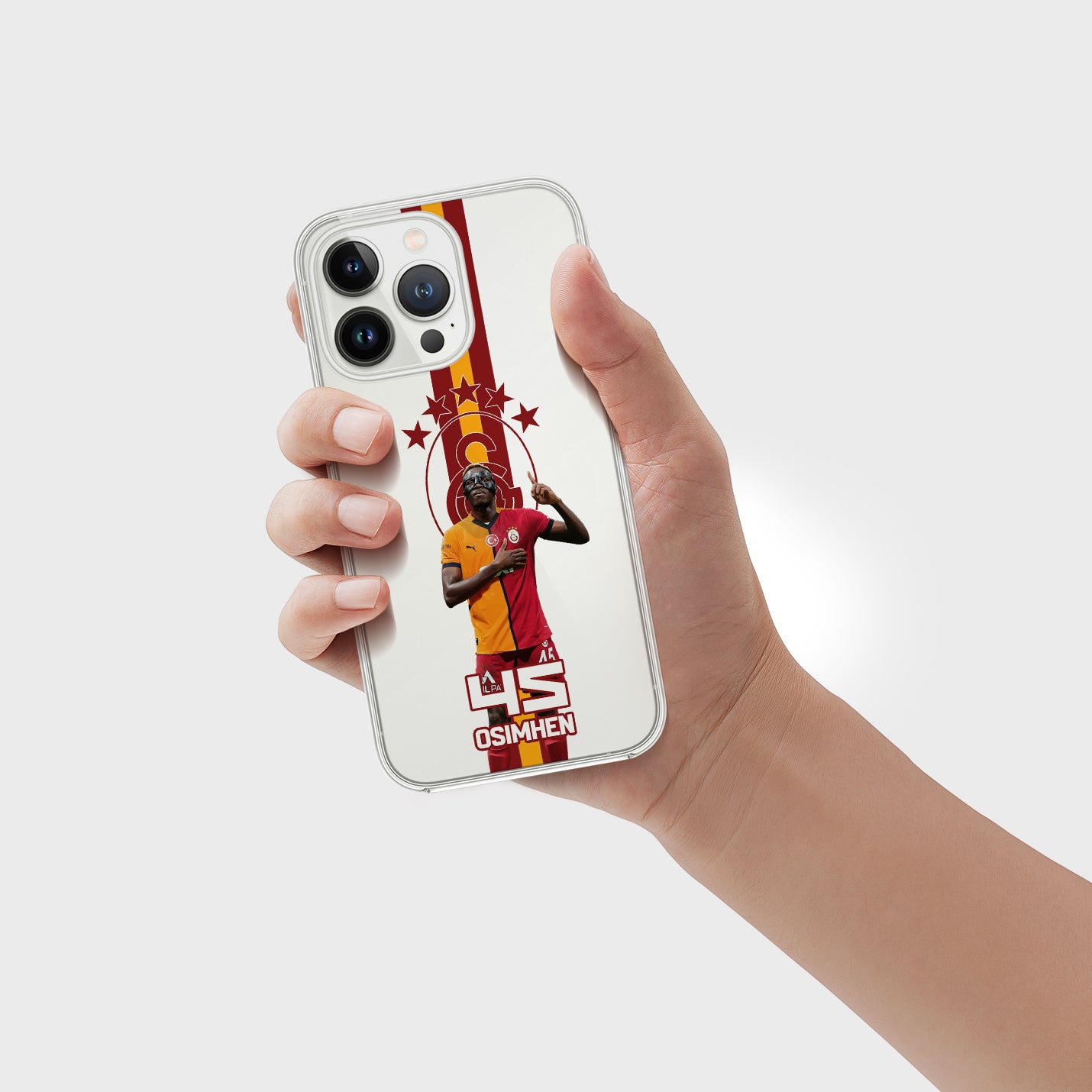 Victor Osimhen Galatasaray Hülle mit Wunschname - 1instaphone