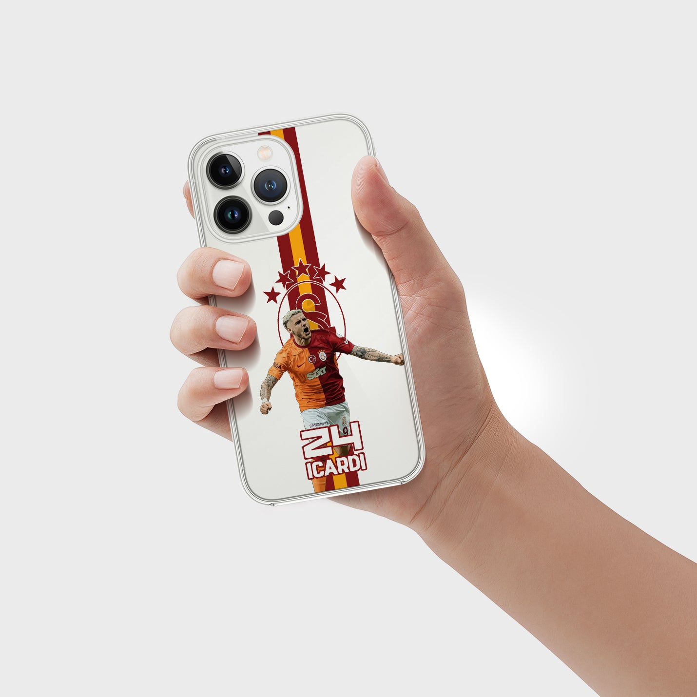 Mauro Icardi Galatasaray Hülle mit Wunschname - 1instaphone