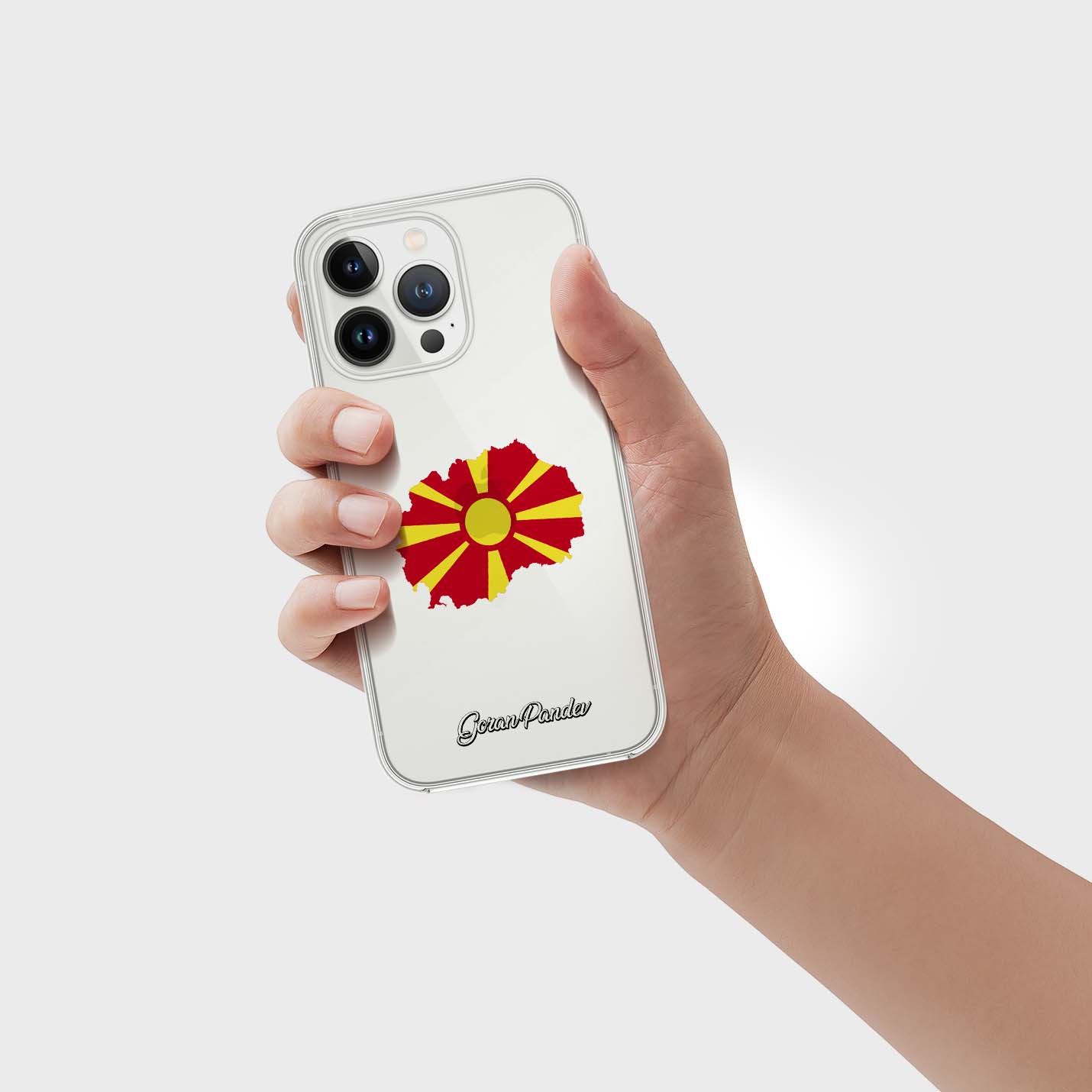 Handyhüllen mit Flagge - Mazedonien - 1instaphone