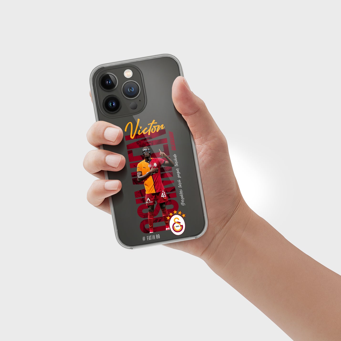 Personalisierte Galatasaray Handyhülle - Şampiyon 2025  Streifen Gold Rot Logo (Kopya) (Kopya) (Kopya) (Kopya) (Kopya) (Kopya) - 1instaphone