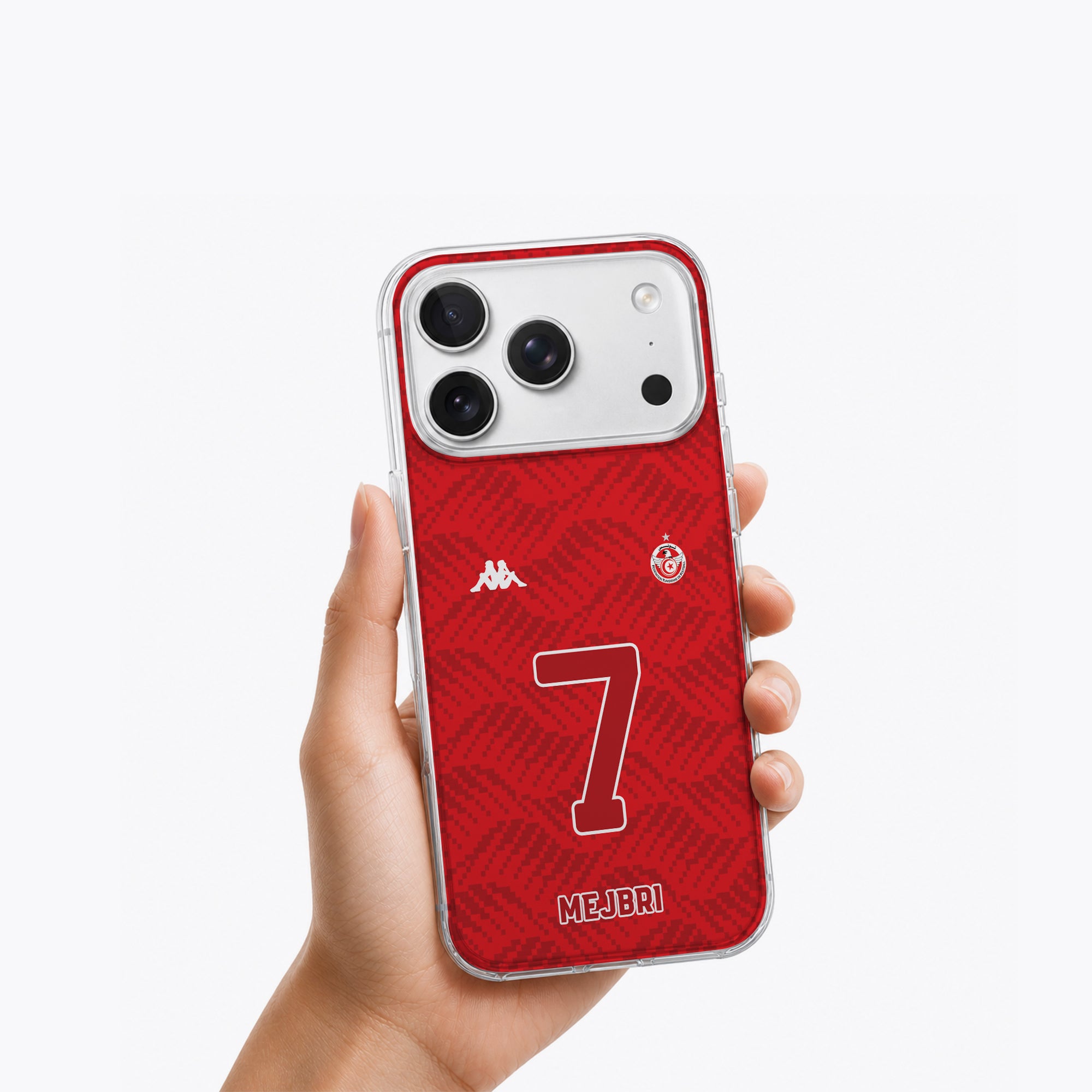 Tunisia 2026 Handyhülle – Name & Nummer - 1instaphone