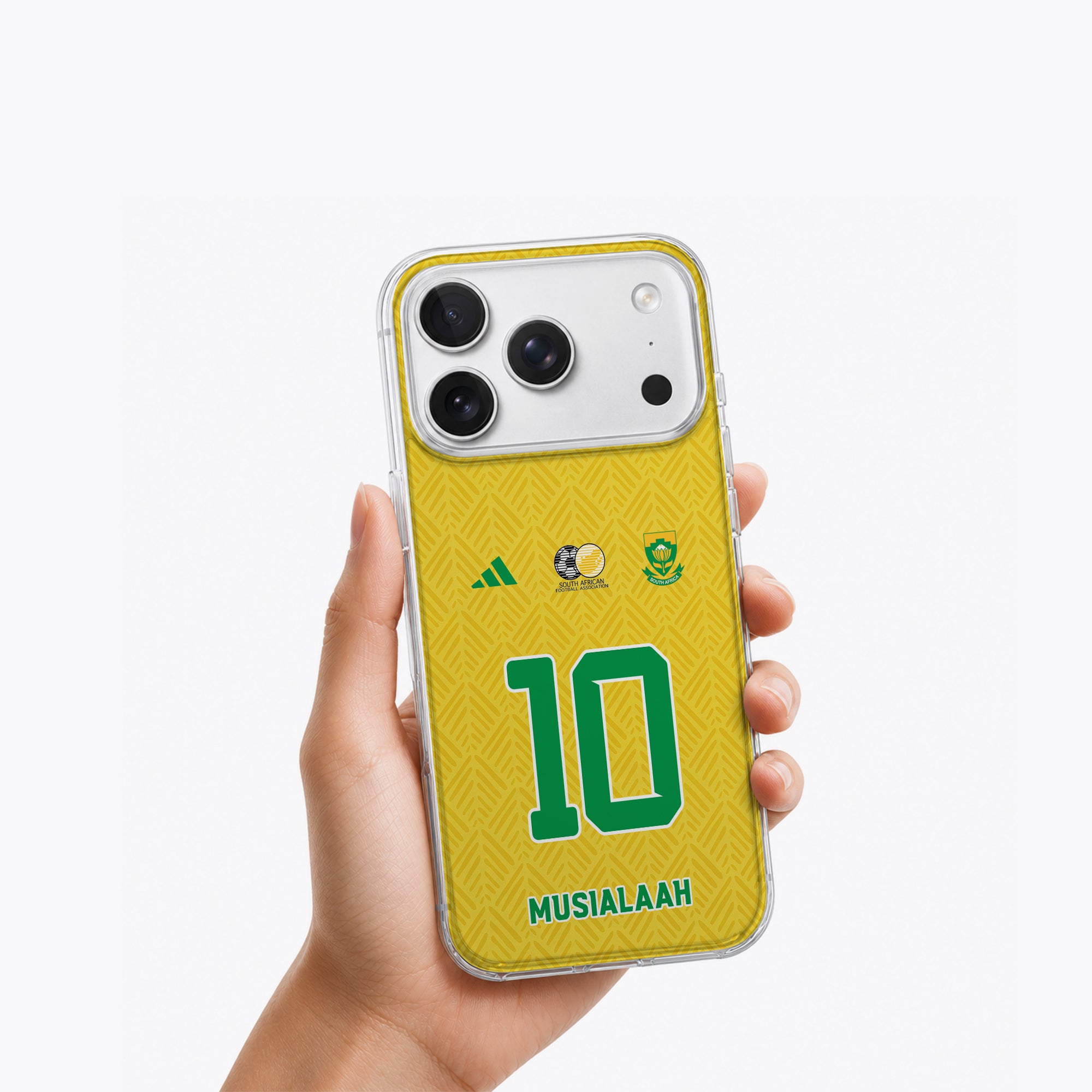 South Africa   WM 2026 Handyhülle – Name & Nummer - 1instaphone