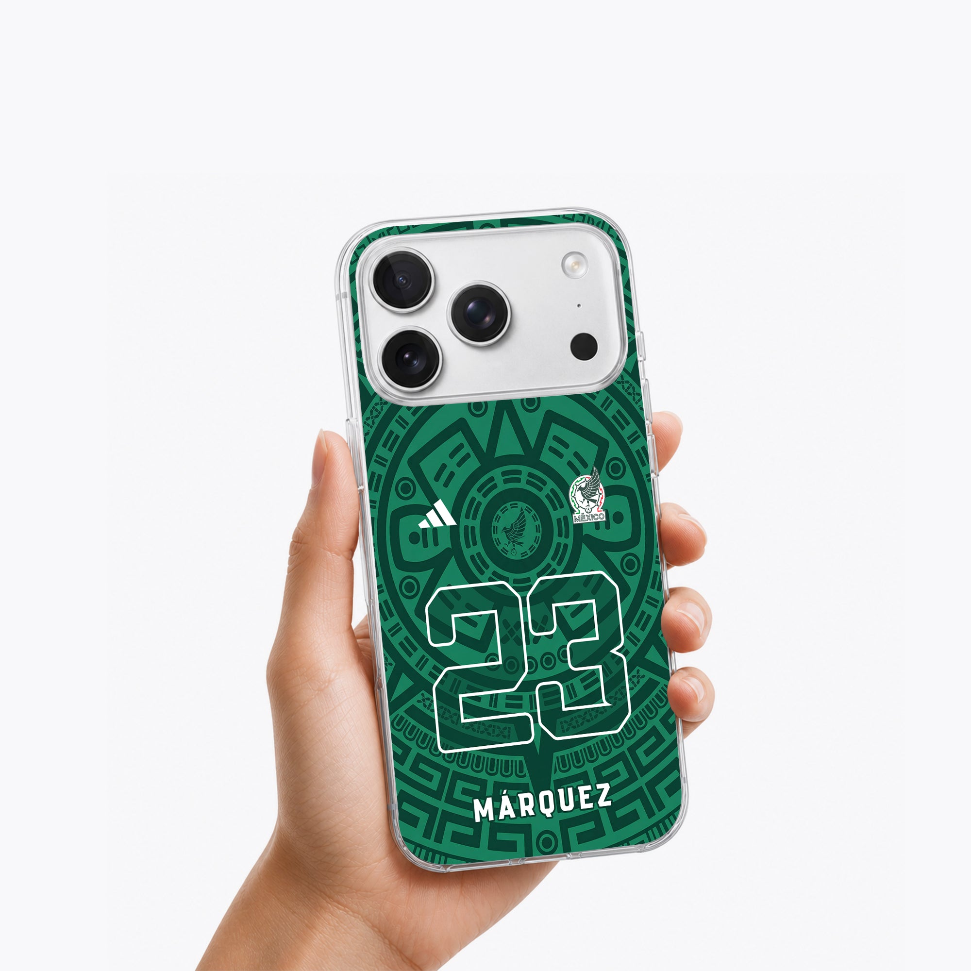 Mexico WM 2026 Handyhülle – Name & Nummer - 1instaphone