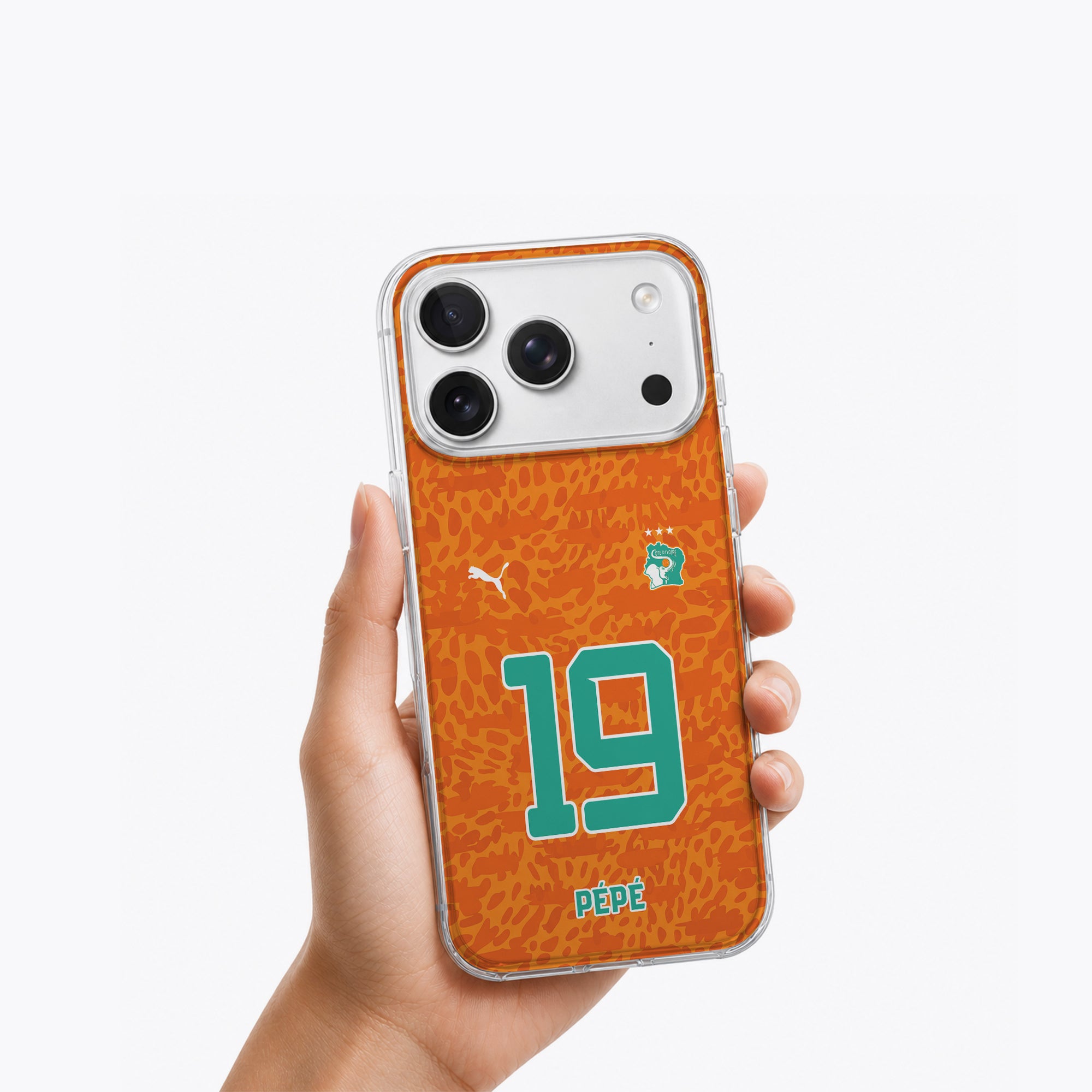 Ivory Coast   2026 Handyhülle – Name & Nummer - 1instaphone