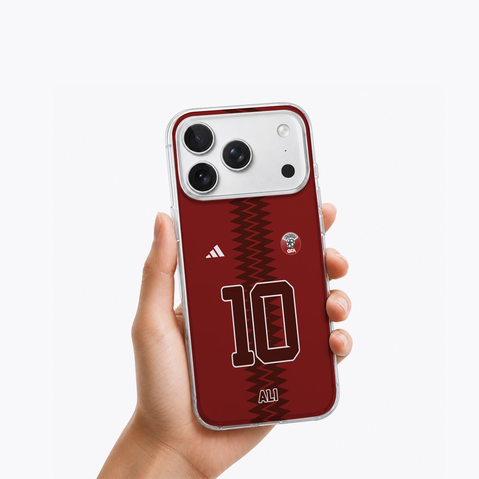 Qatar  WM 2026 Handyhülle – Name & Nummer - 1instaphone