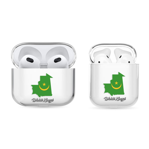 Airpods Hülle - Mauretanien Flagge