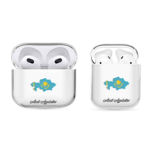 AirPods case - Kasachstan Flagge