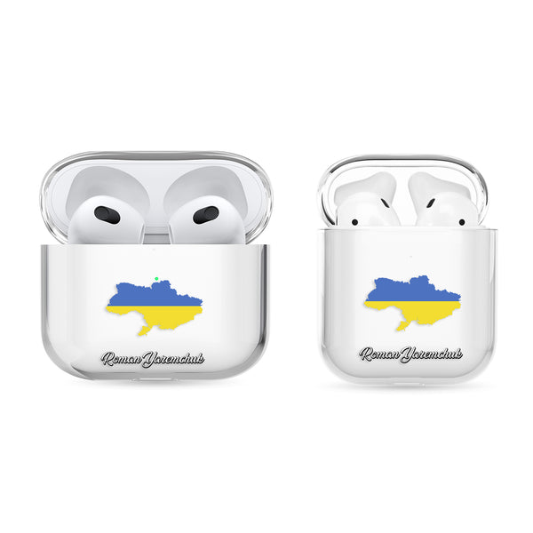 Airpods Hülle - Ukraine Flagge