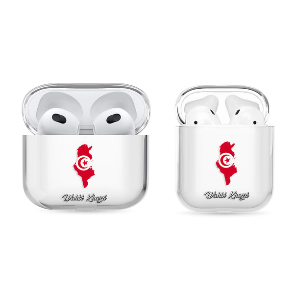 Airpods Hülle - Tunesien Flagge