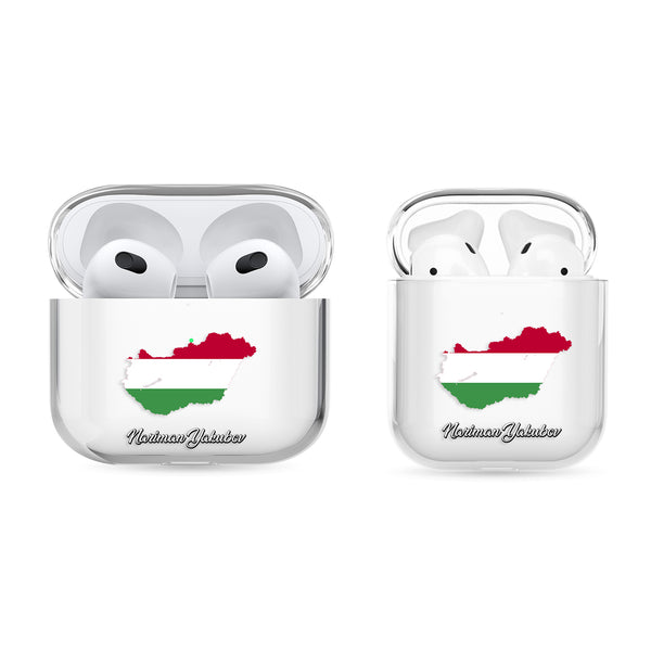 Airpods Hülle - Ungarn Flagge
